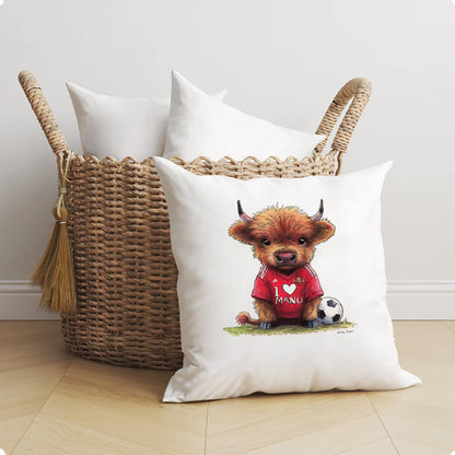 I Love Man Moo Cushion