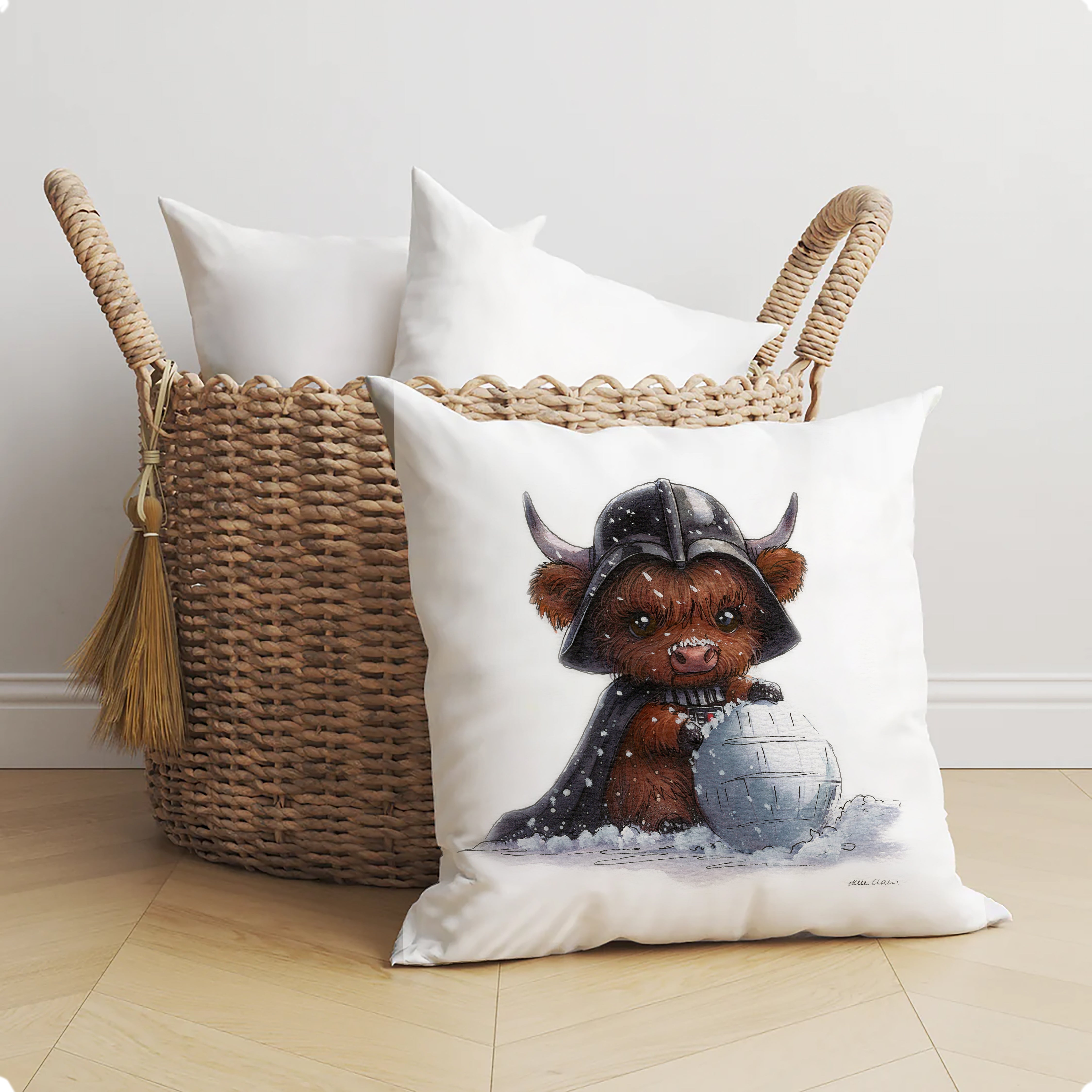 Ickle Moo Vader Cushion