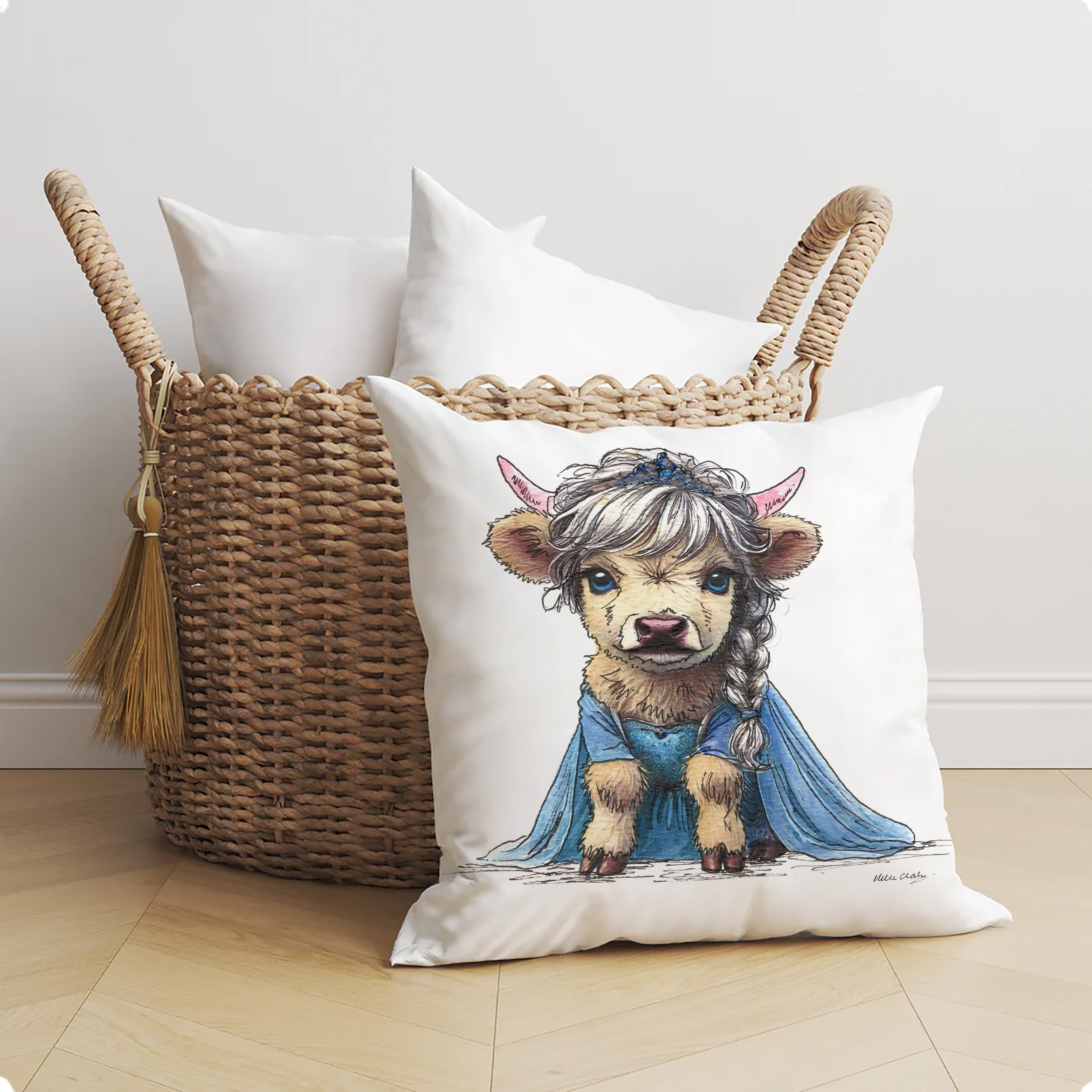 Icy Moo Cushion
