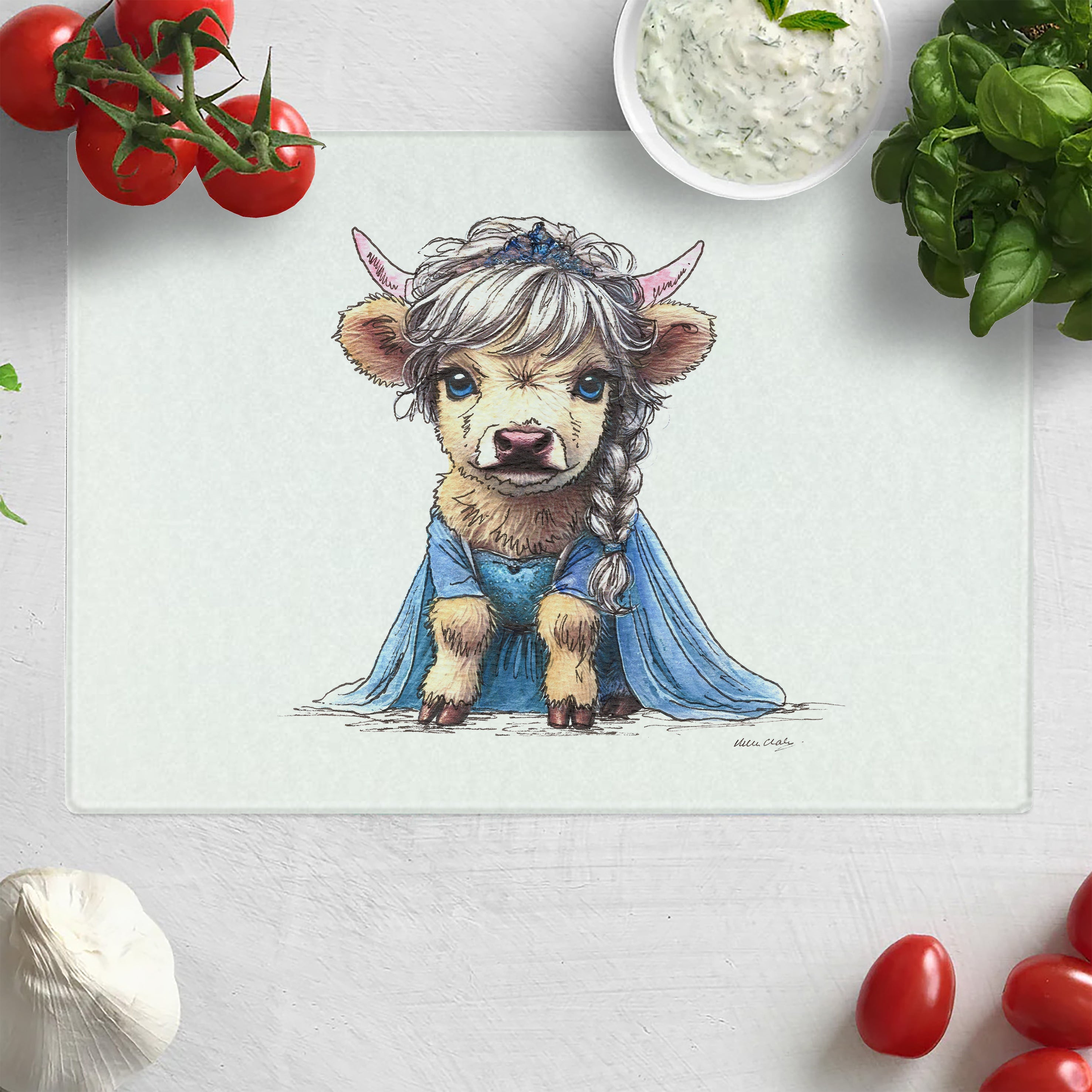 Icy Moo Chopping Board
