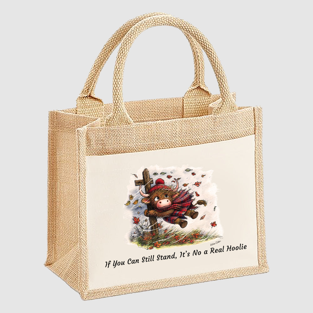 If You Can Still Stand Its No a Real Hoolie Small Tote Bag