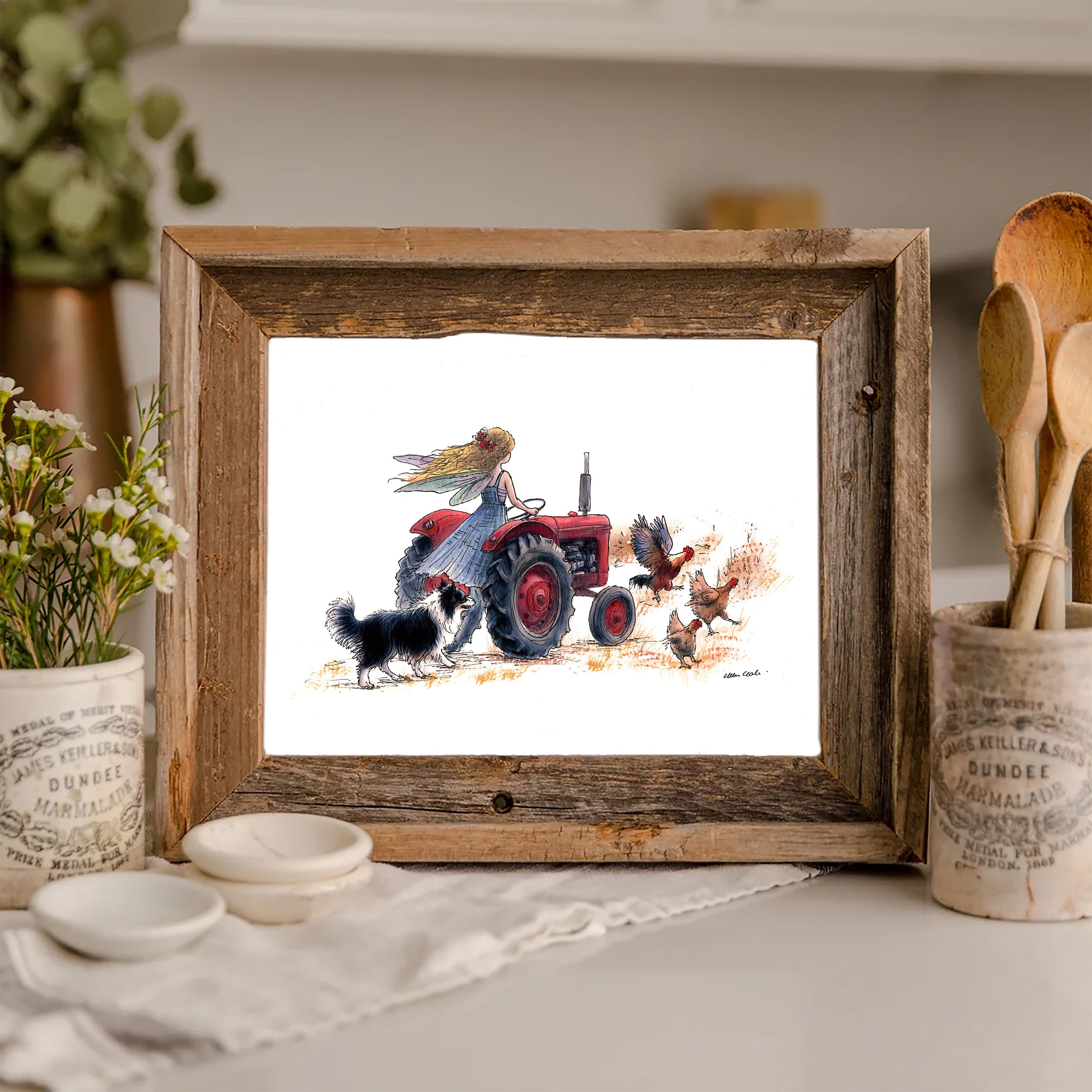 In A Rush Art Print