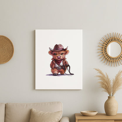 Indie Moo Canvas