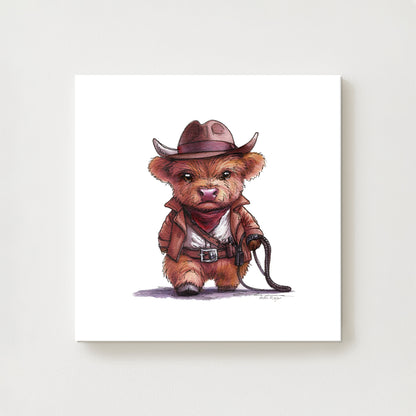 Indie Moo Canvas