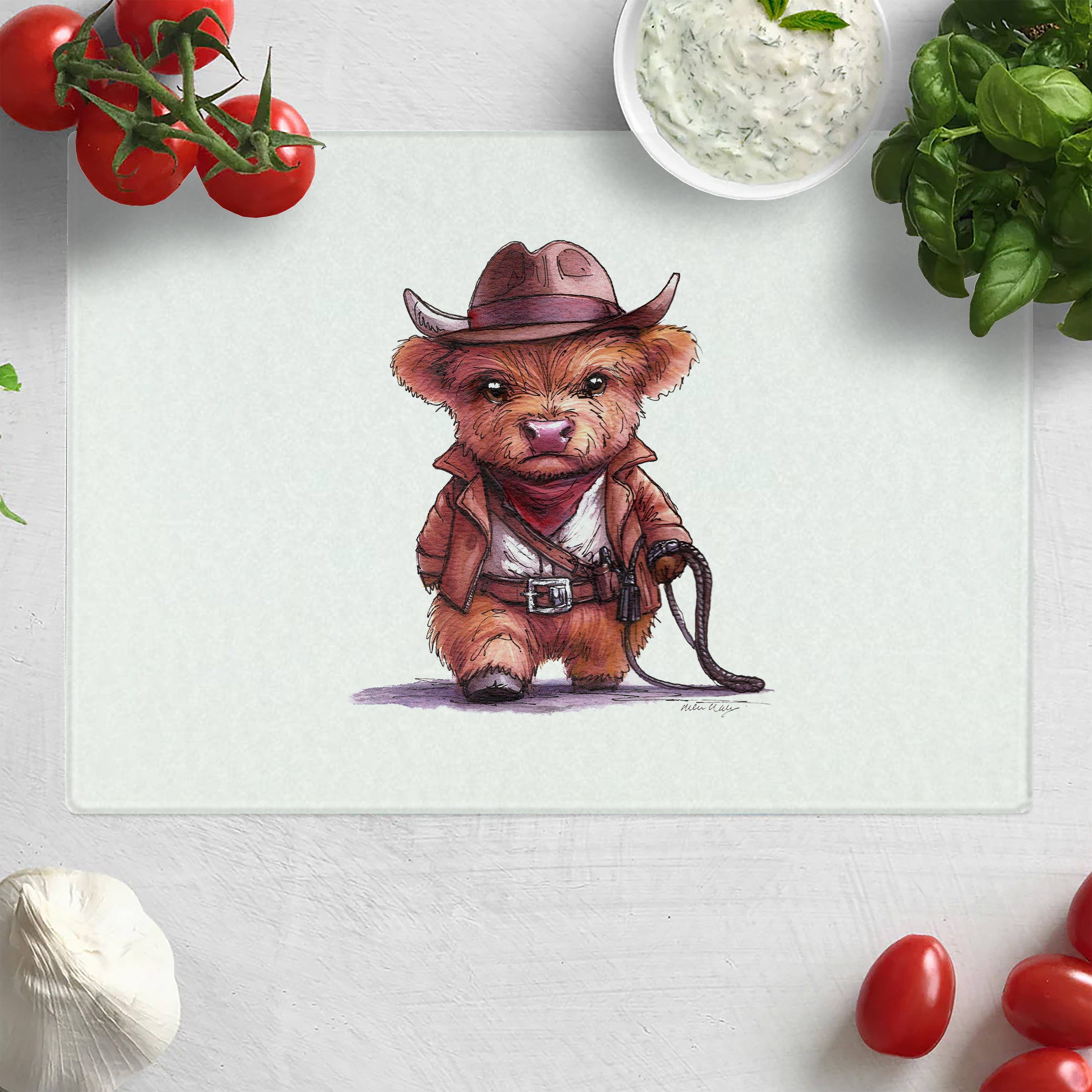 Indie Moo Chopping Board