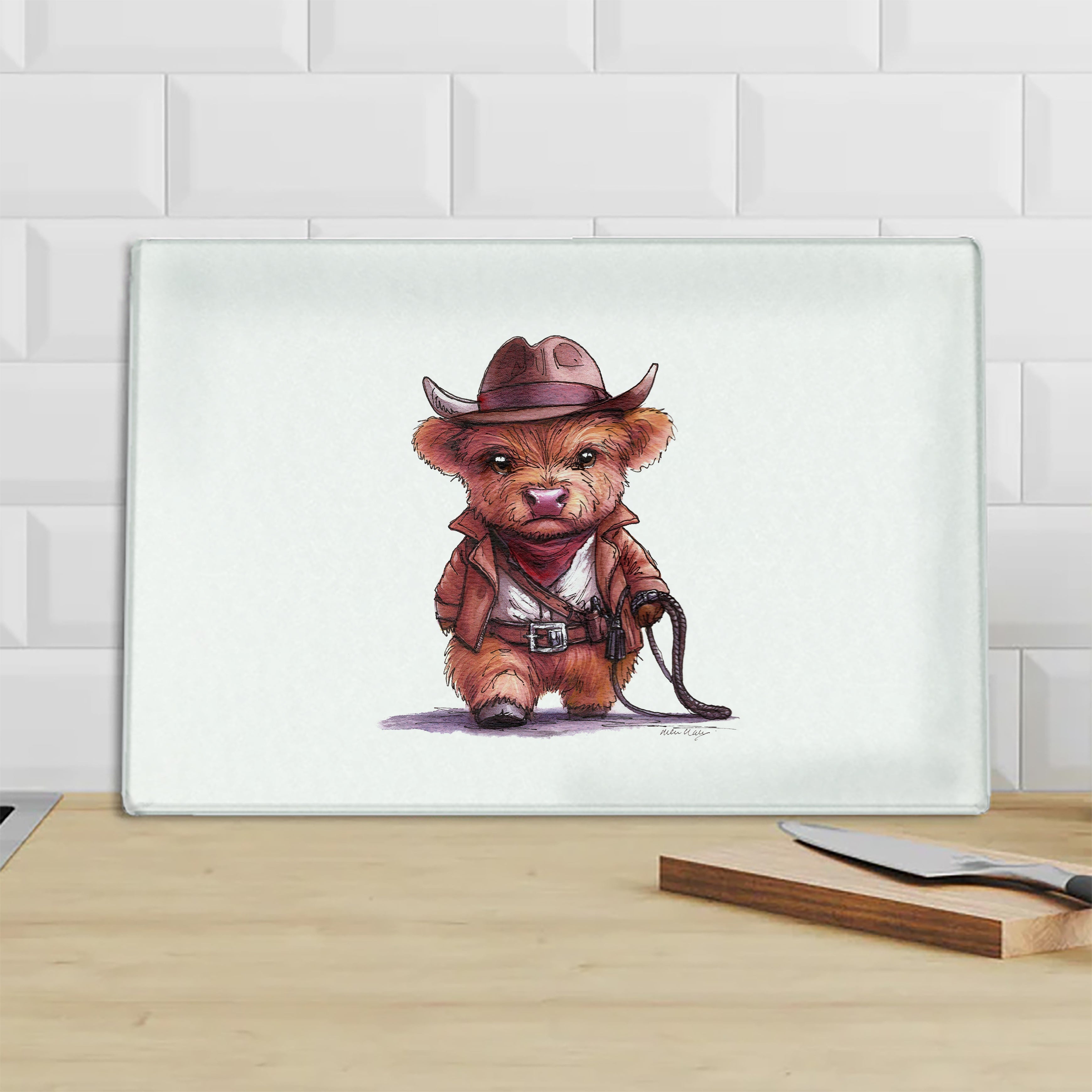 Indie Moo Chopping Board