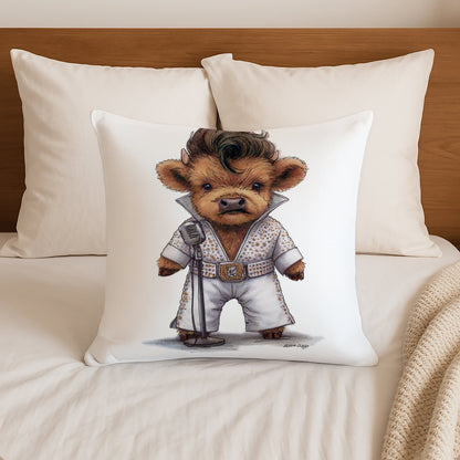Jailhouse Moo Cushion
