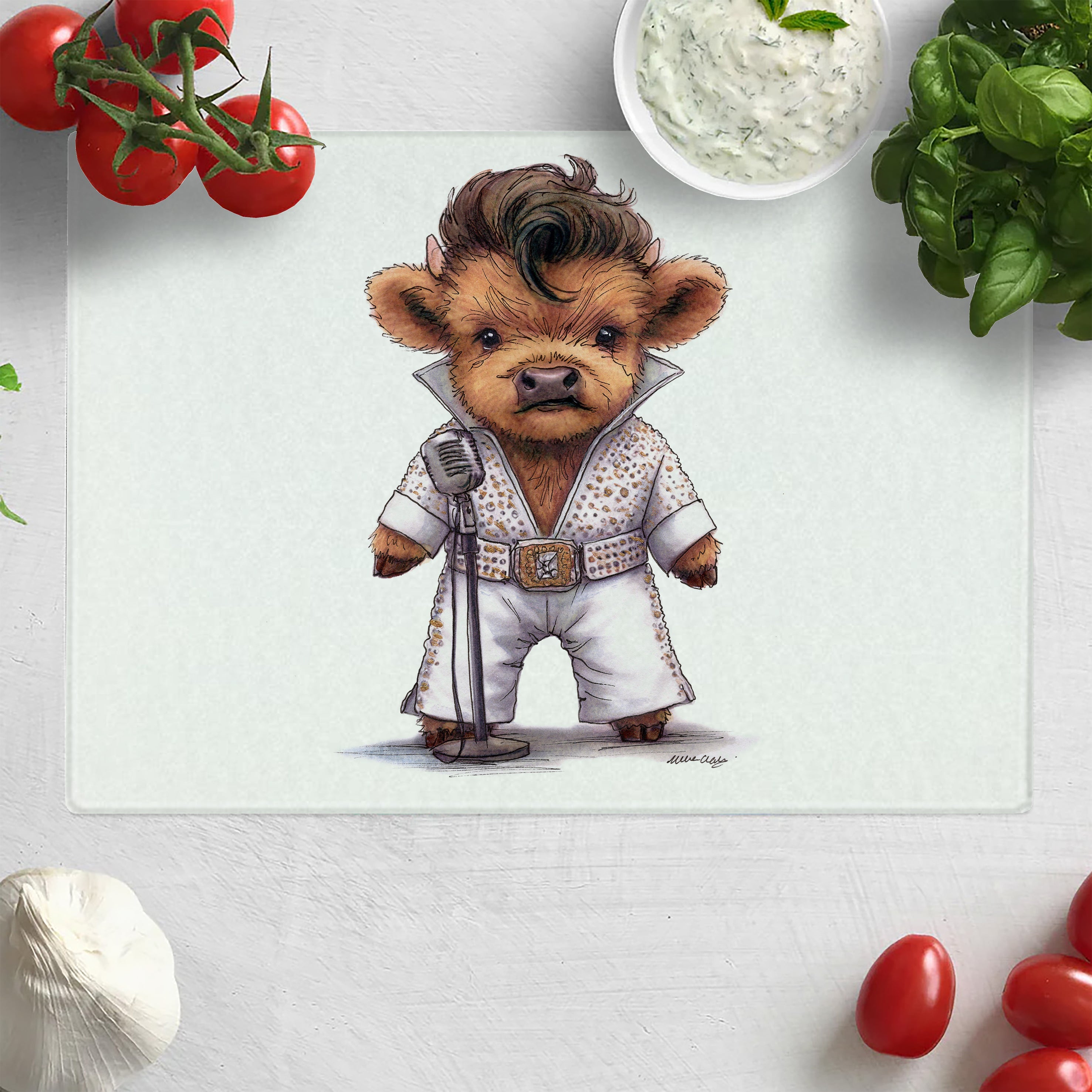Jailhouse Moo Chopping Board