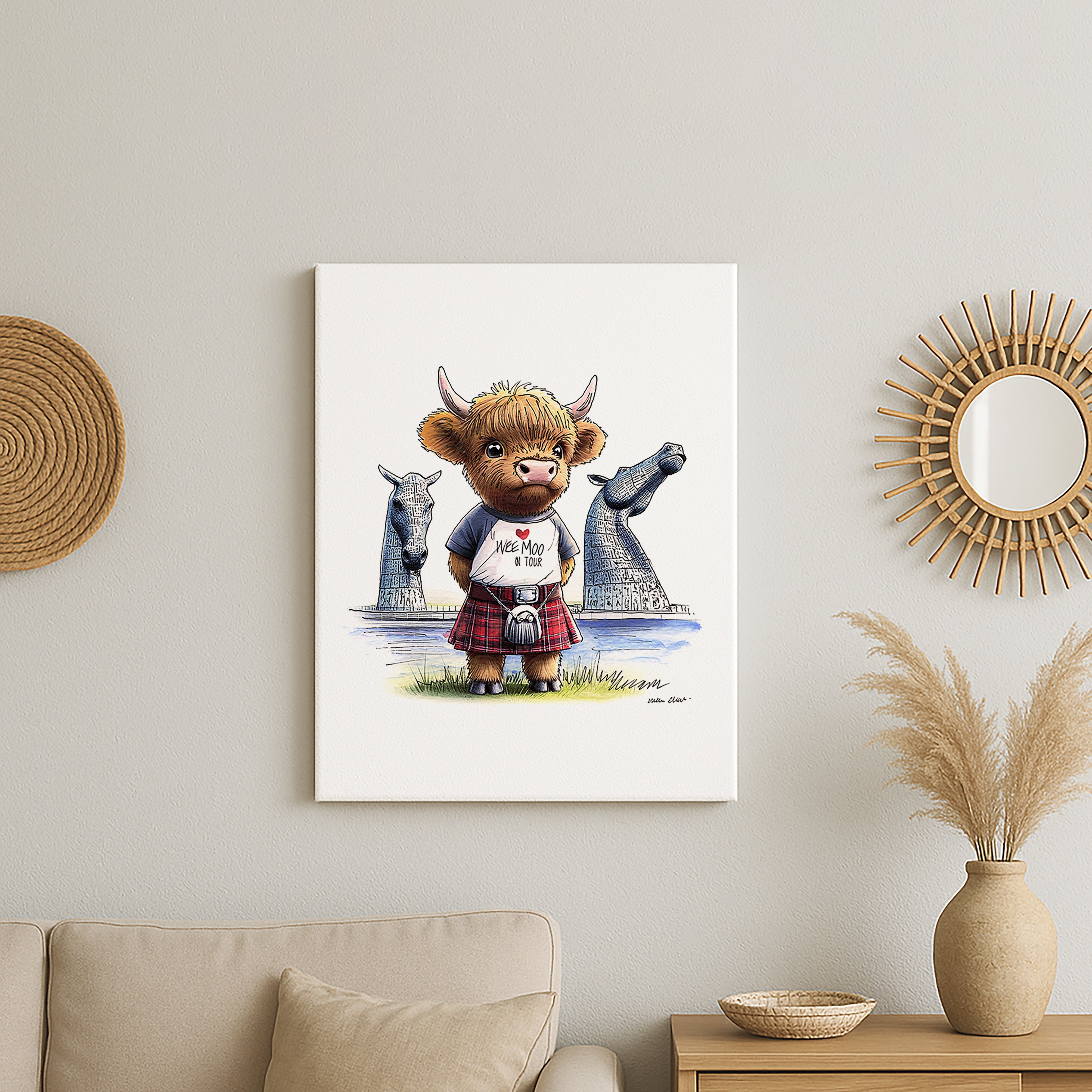 Kelpie Canvas