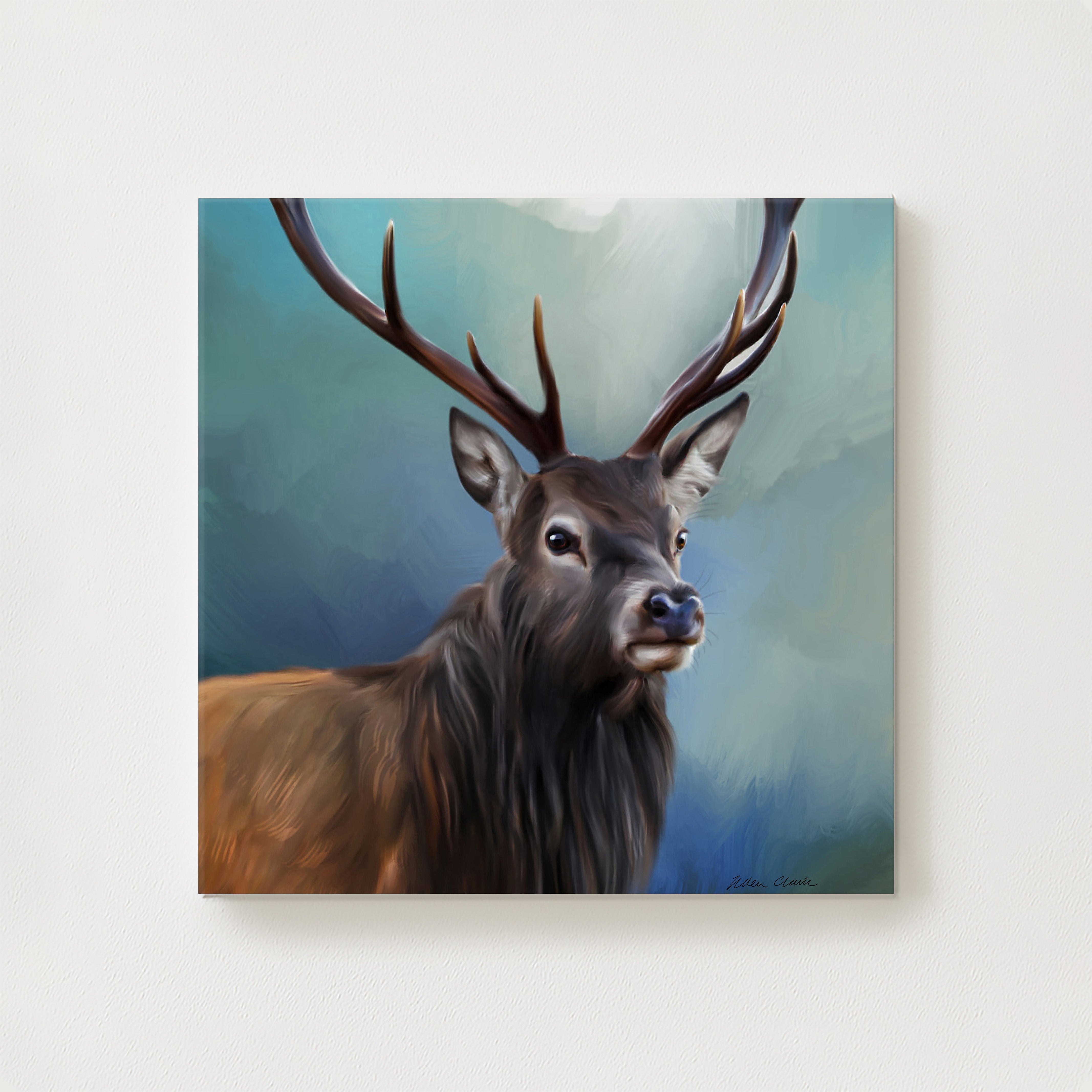 Laird of the Mountain Canvas