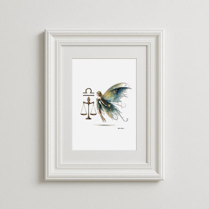 Libra Art Print