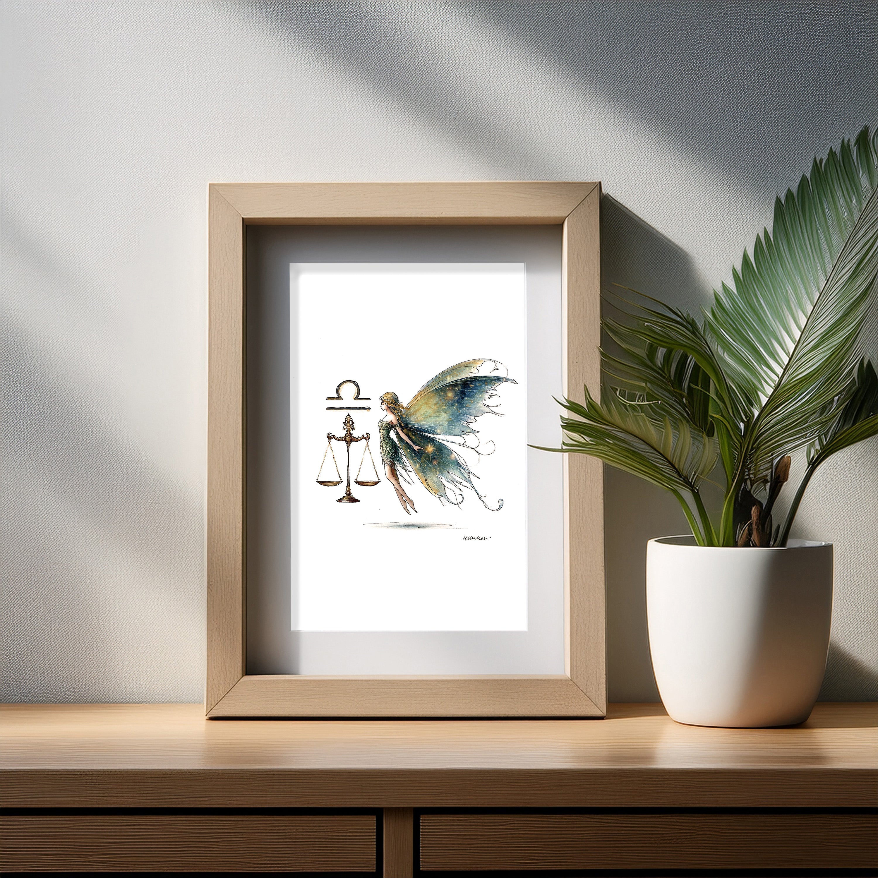 Libra Art Print