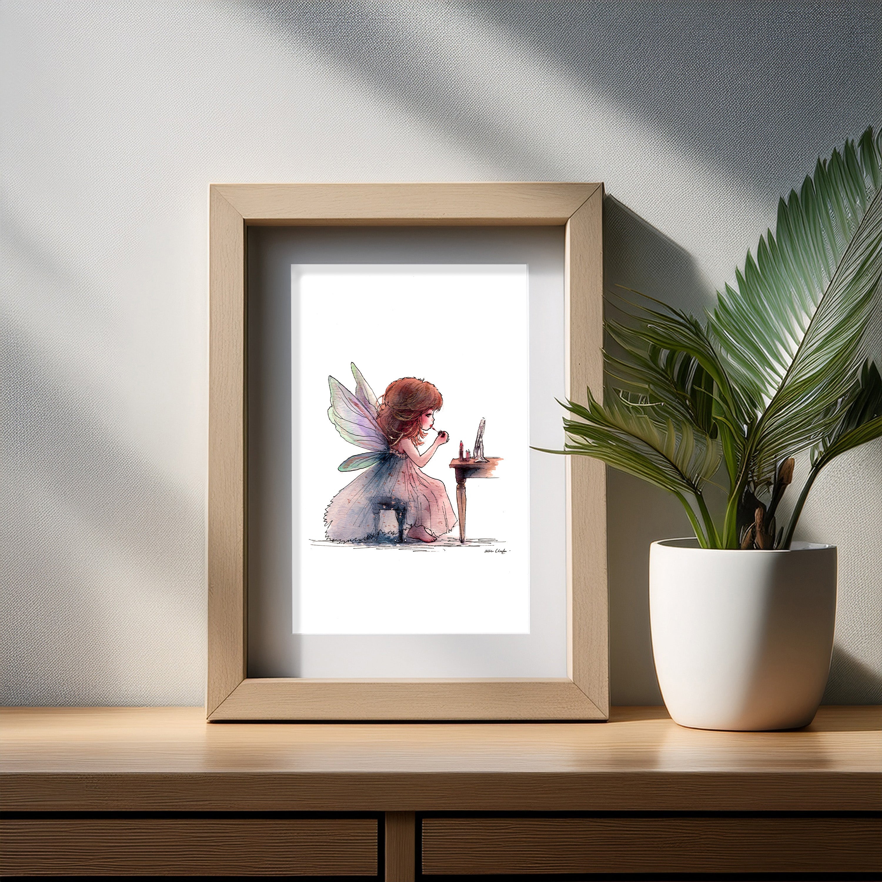 Lippy Chic Art Print