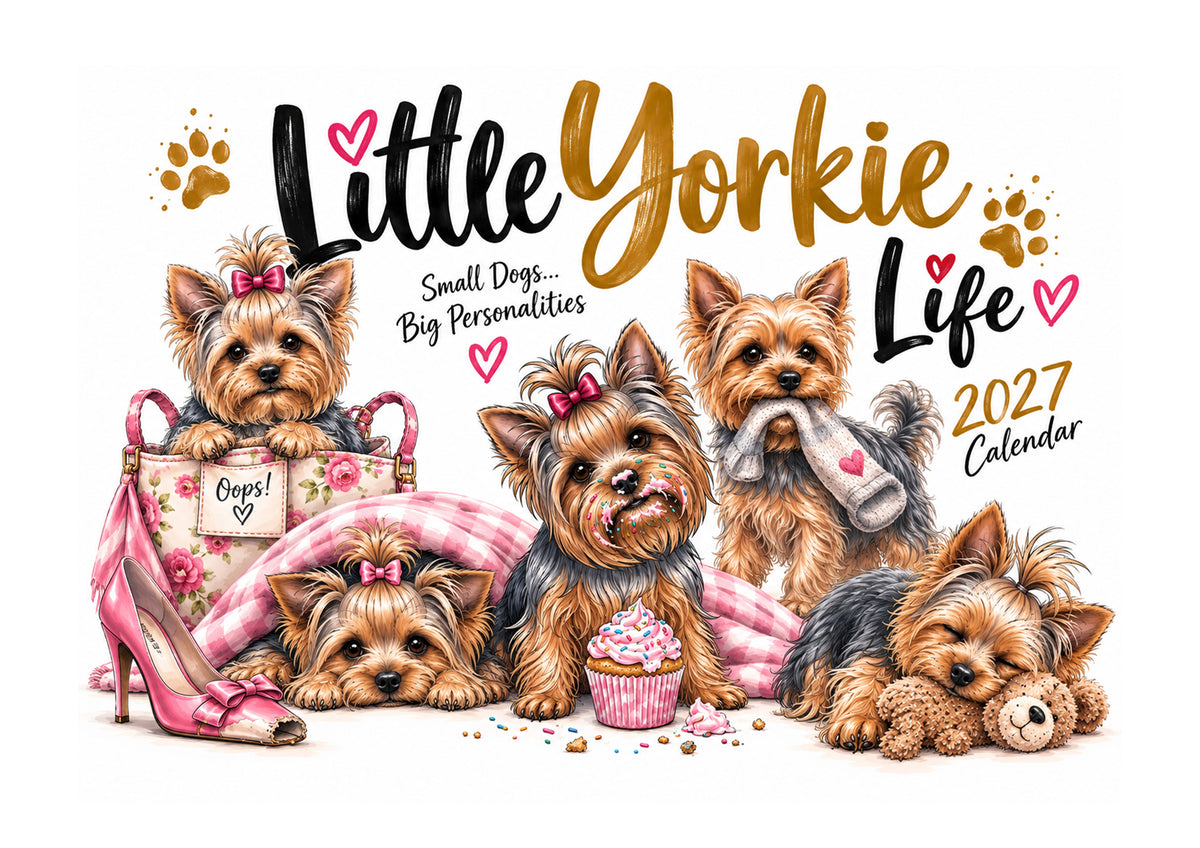 Little Yorkie Life Calendar Limited Release