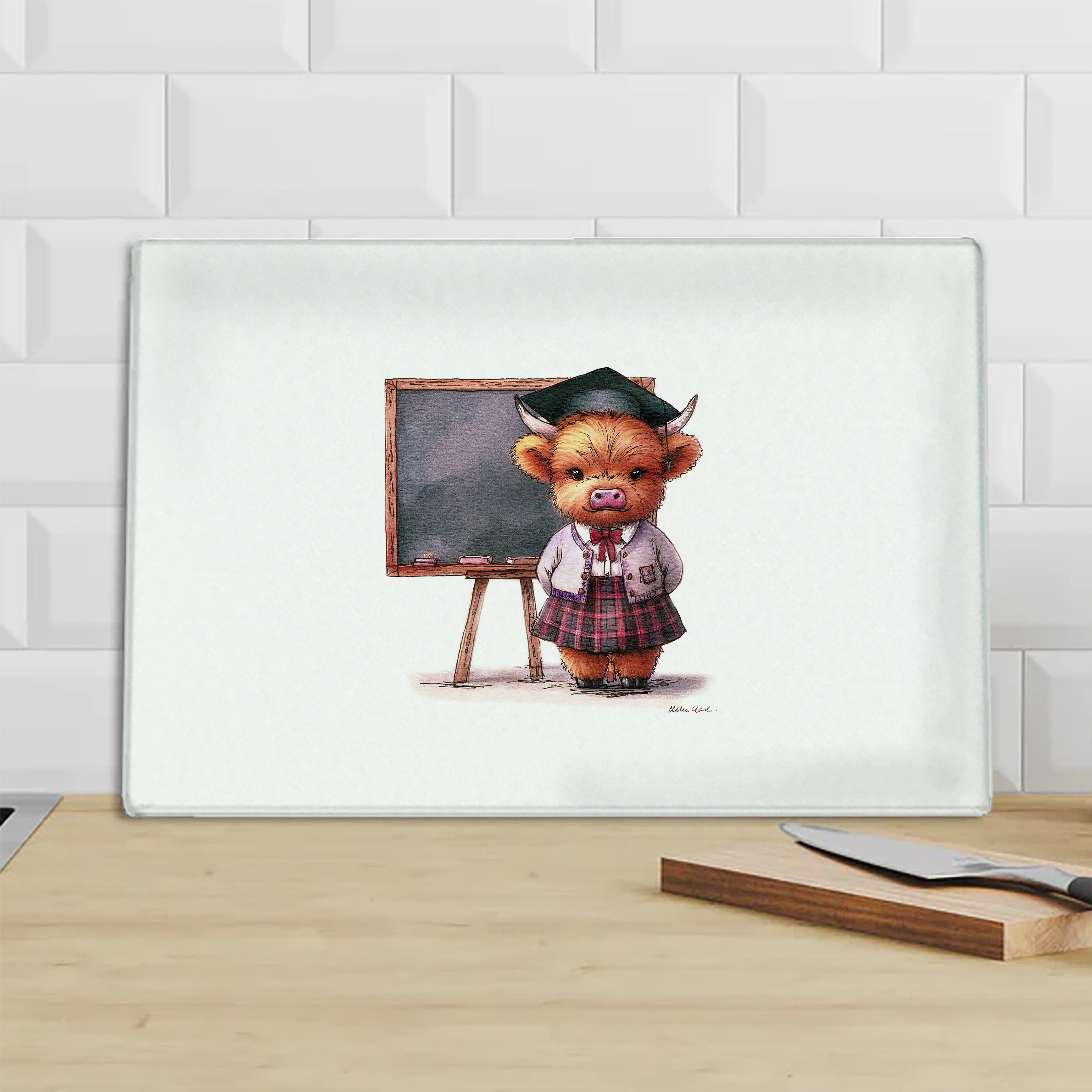 Miss Moo Chopping Board