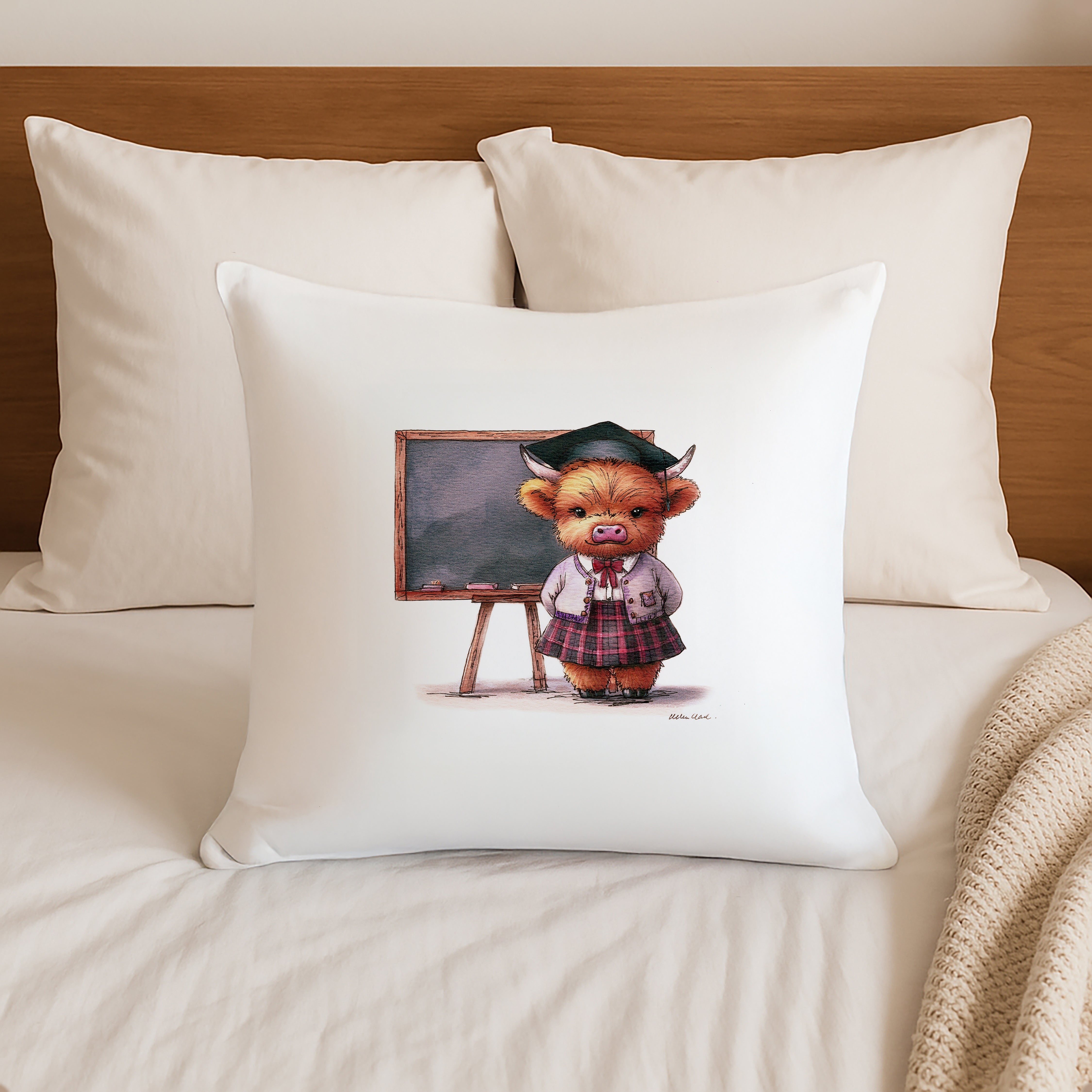 Miss Moo Cushion