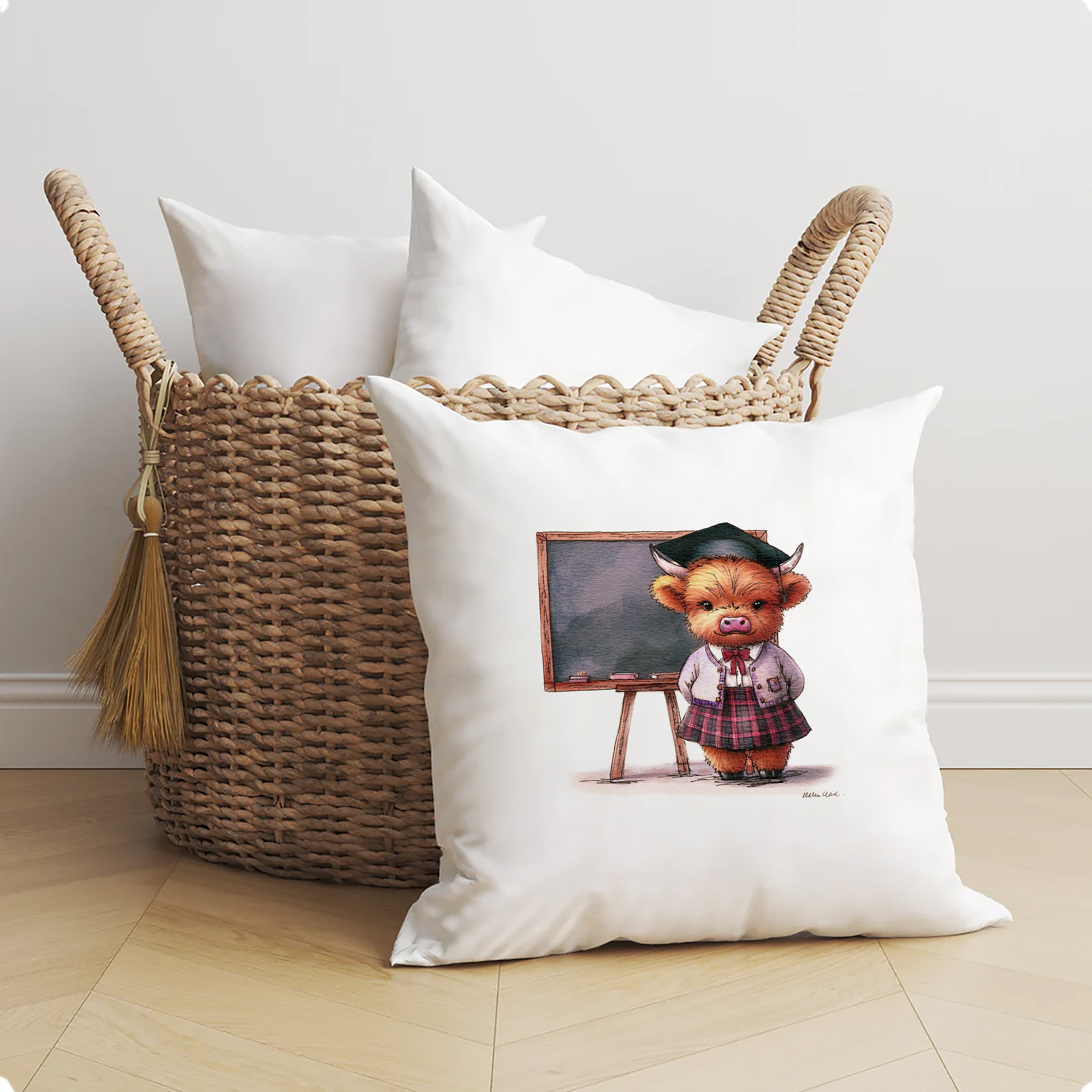 Miss Moo Cushion