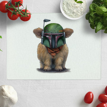 Moo-ba Fett Chopping Board
