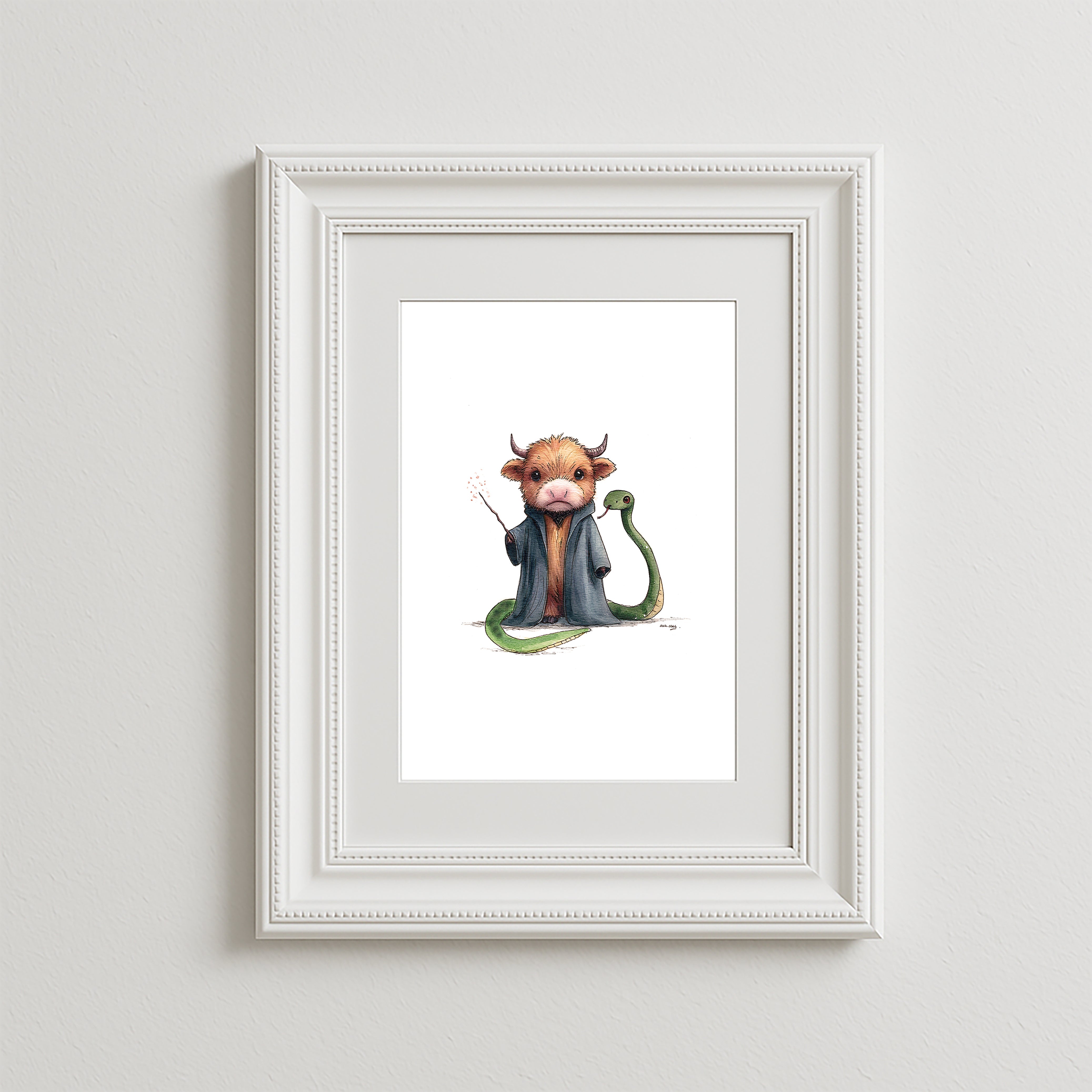 Moodevort Art Print