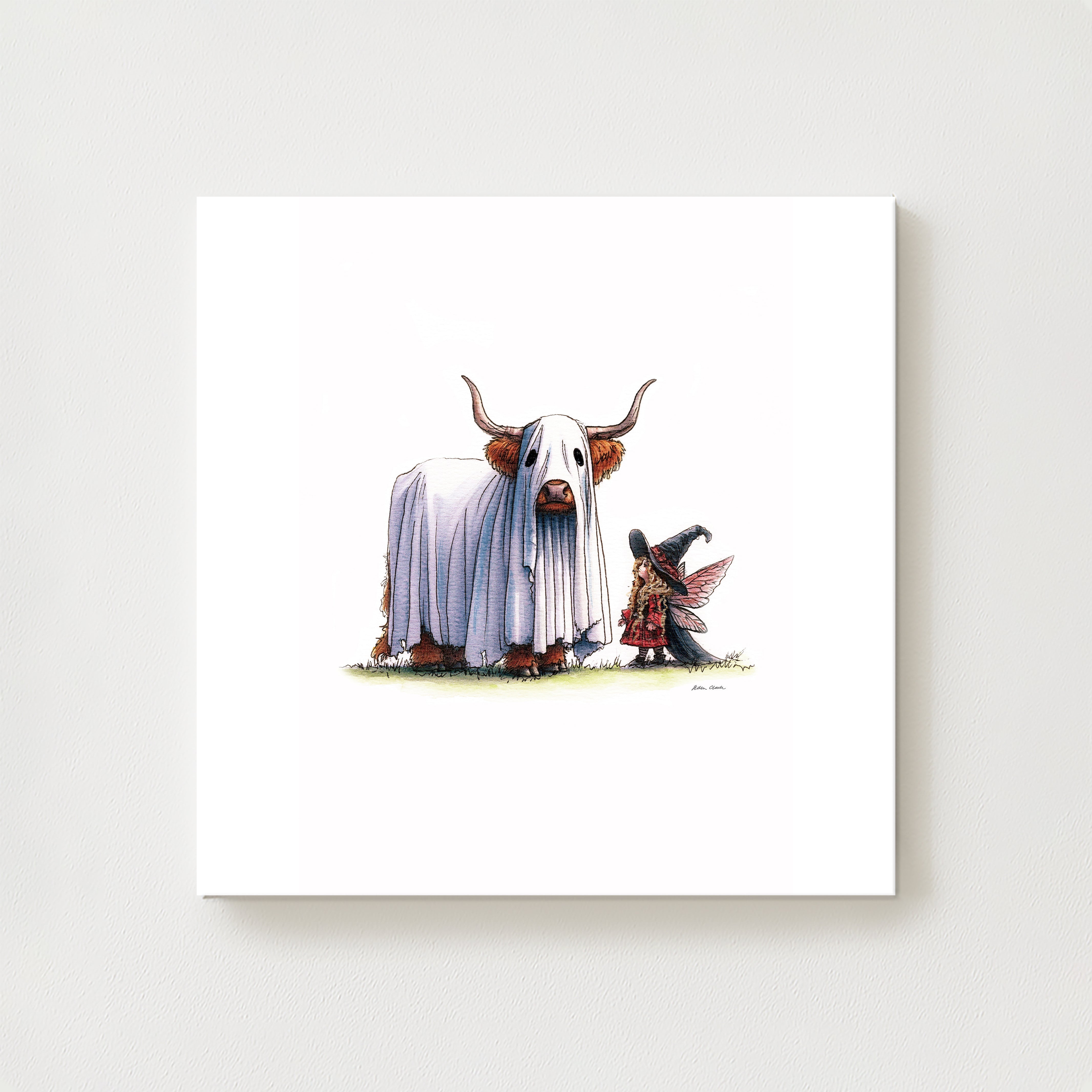 Moo Boo Canvas