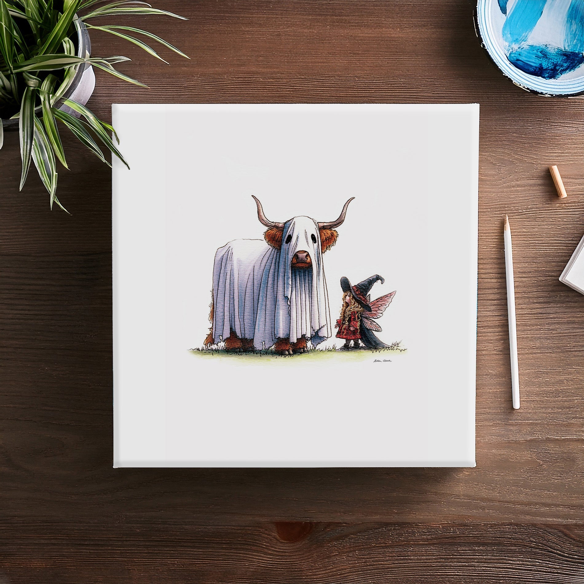 Moo Boo Canvas