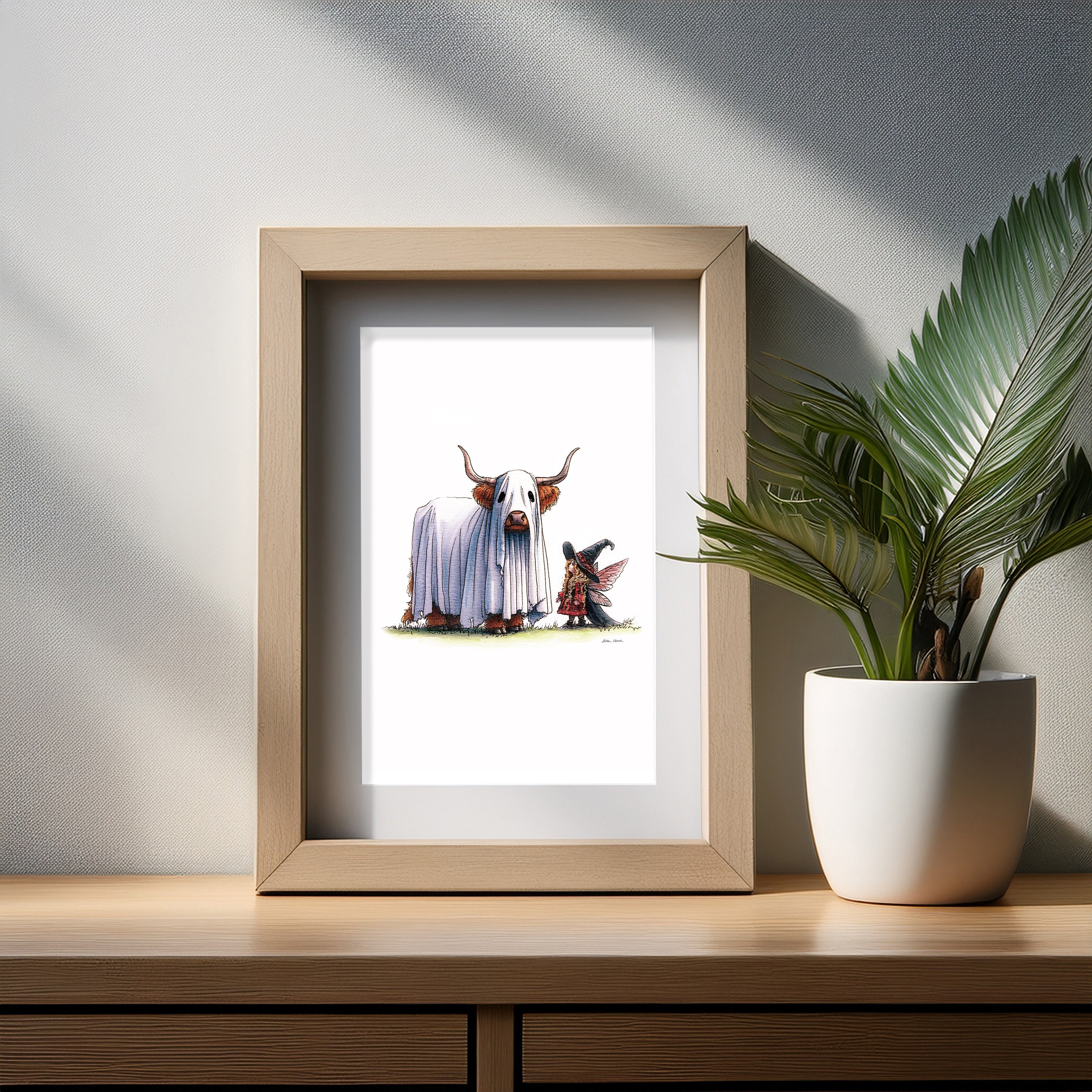 Moo Boo Art Print