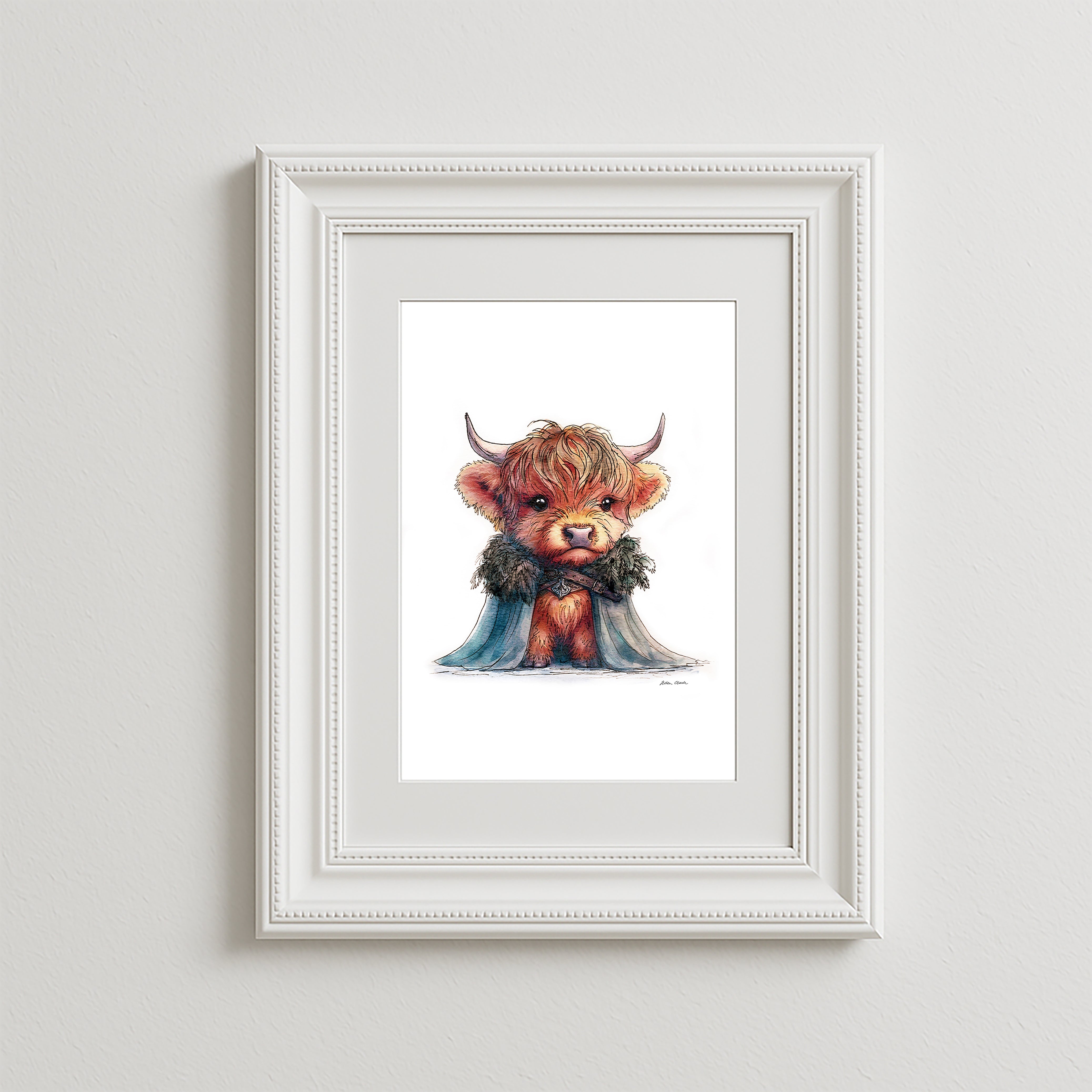 Moo Of The North Art Print