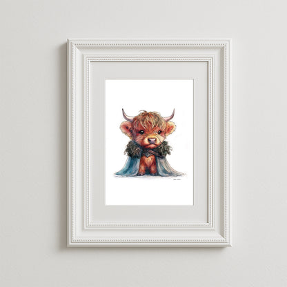 Moo Of The North Art Print