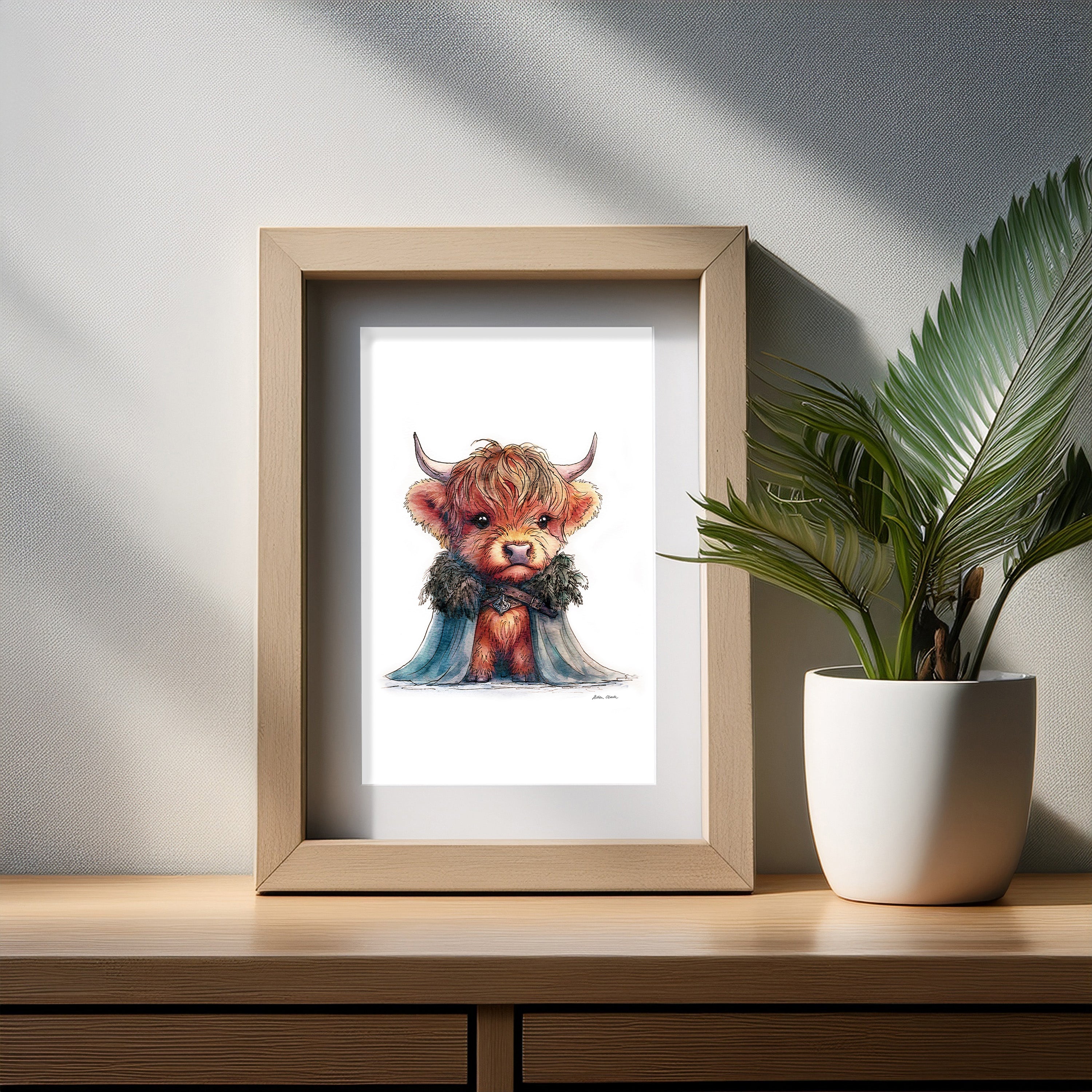 Moo Of The North Art Print