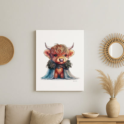 Moo Of The North Canvas