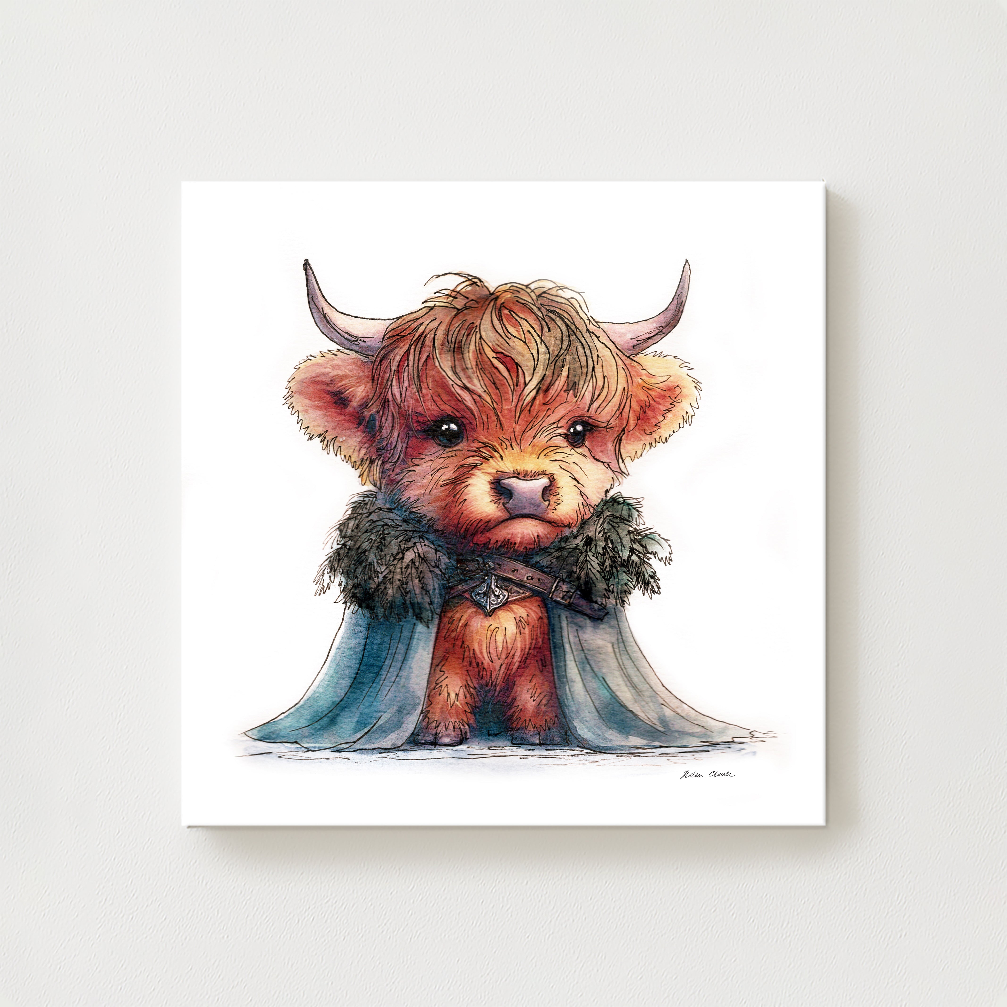 Moo Of The North Canvas