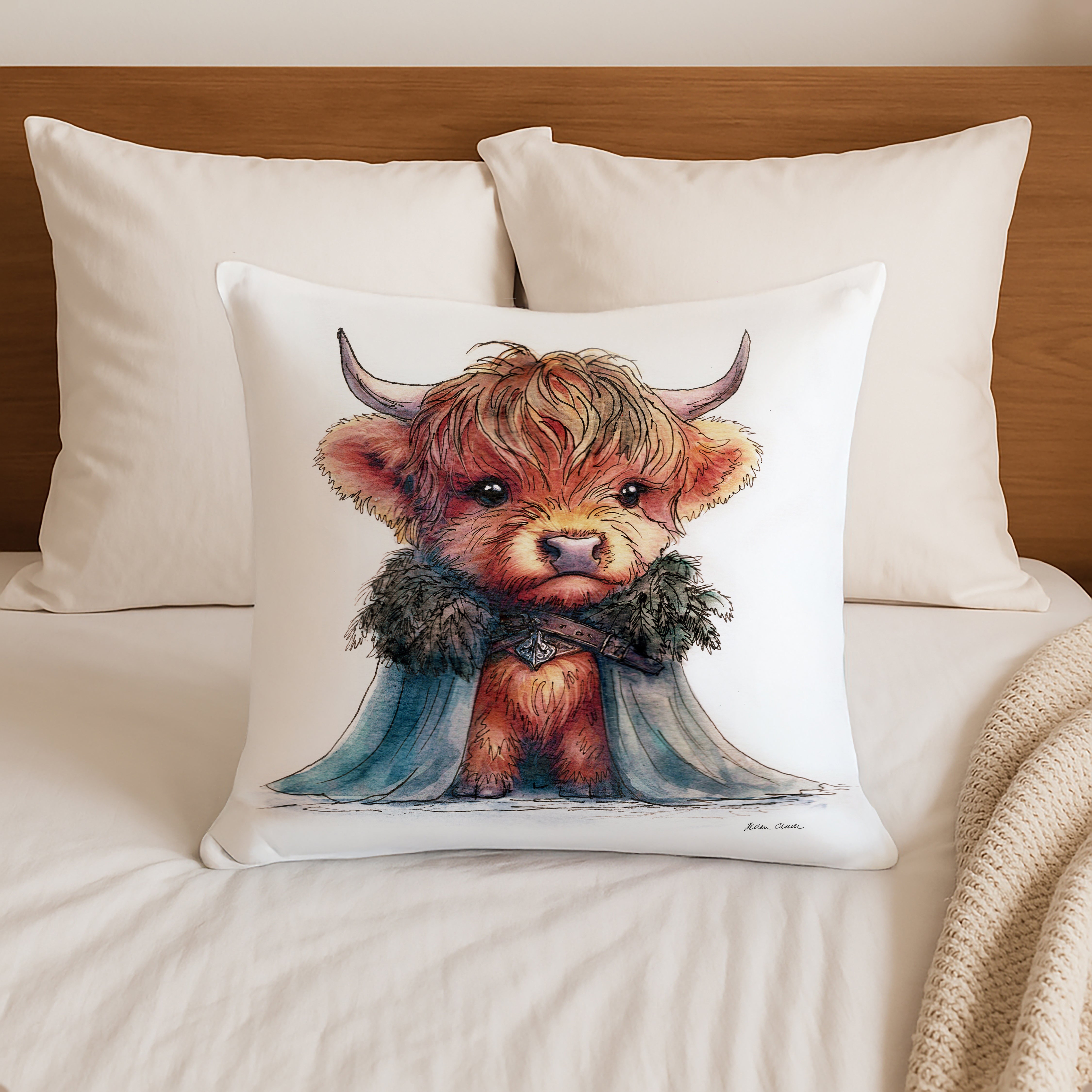 Moo Of The North Cushion
