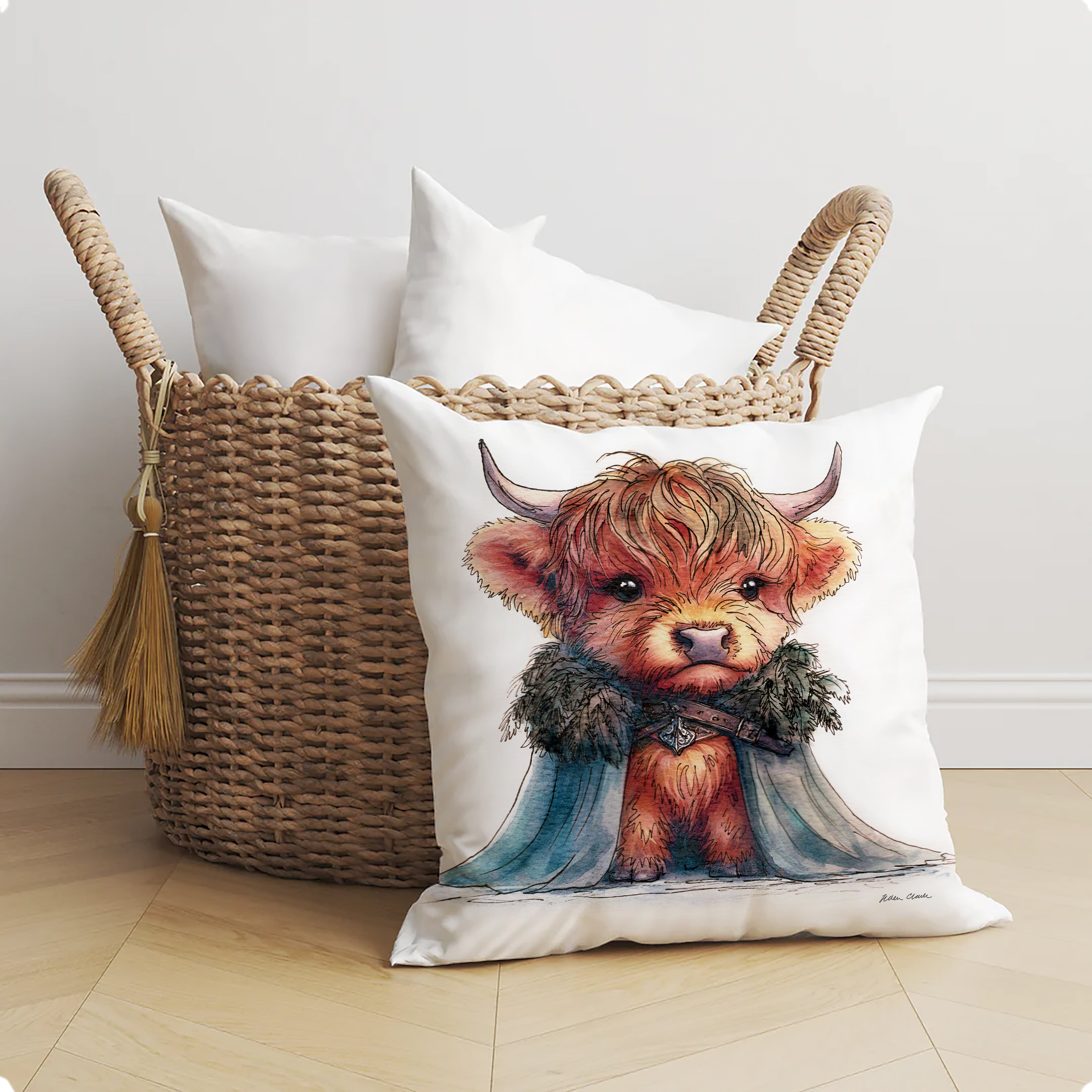Moo Of The North Cushion