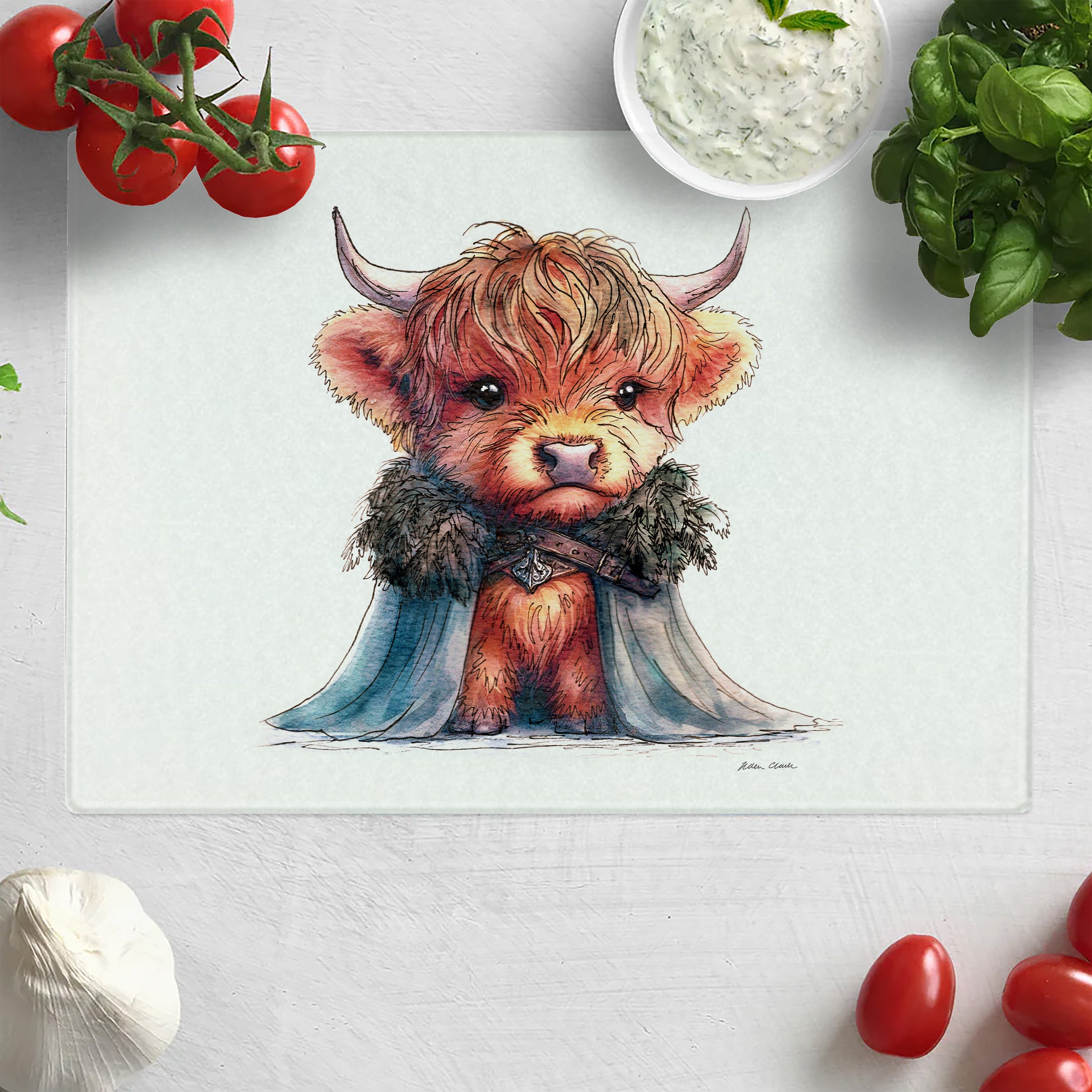 Moo Of The North Chopping Board