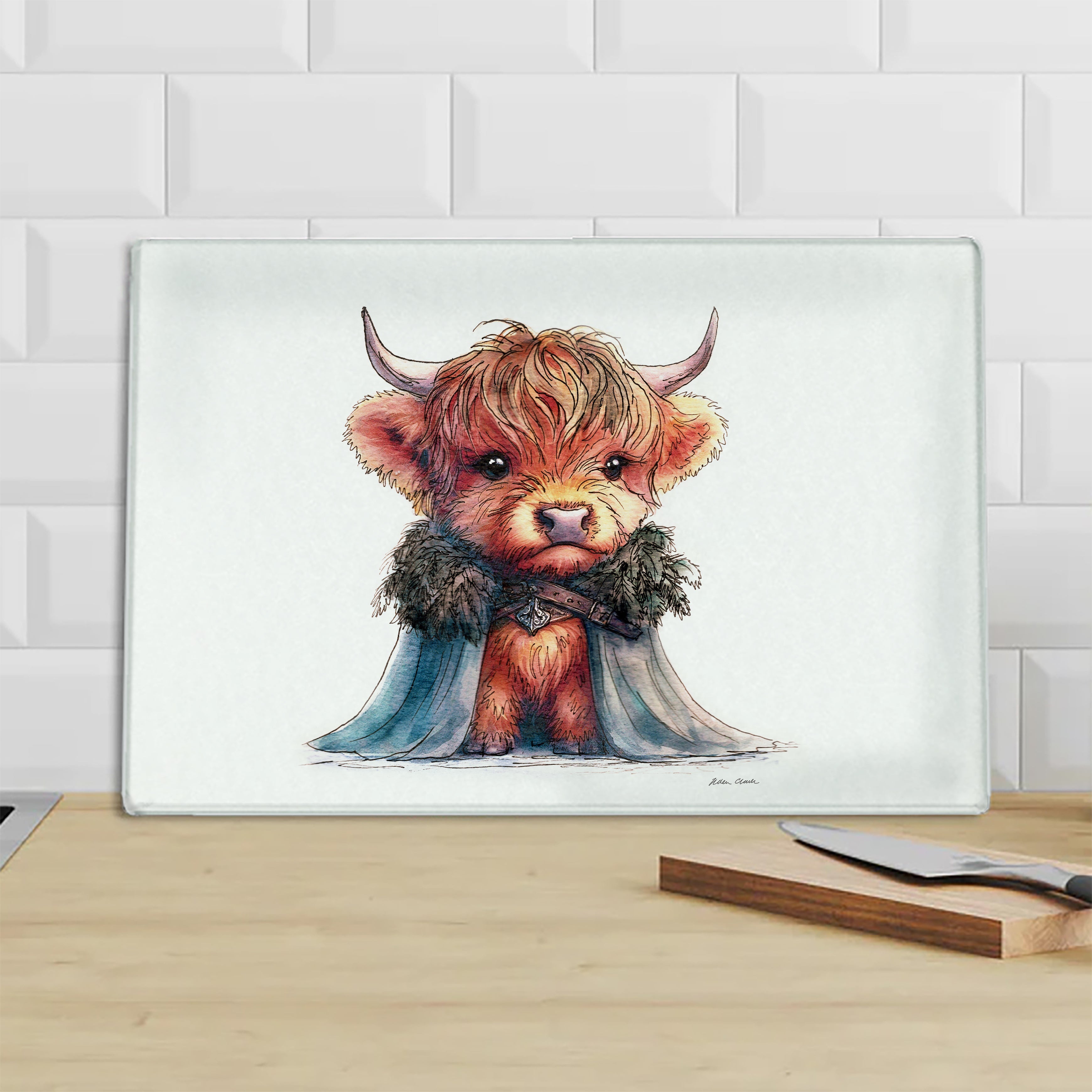 Moo Of The North Chopping Board