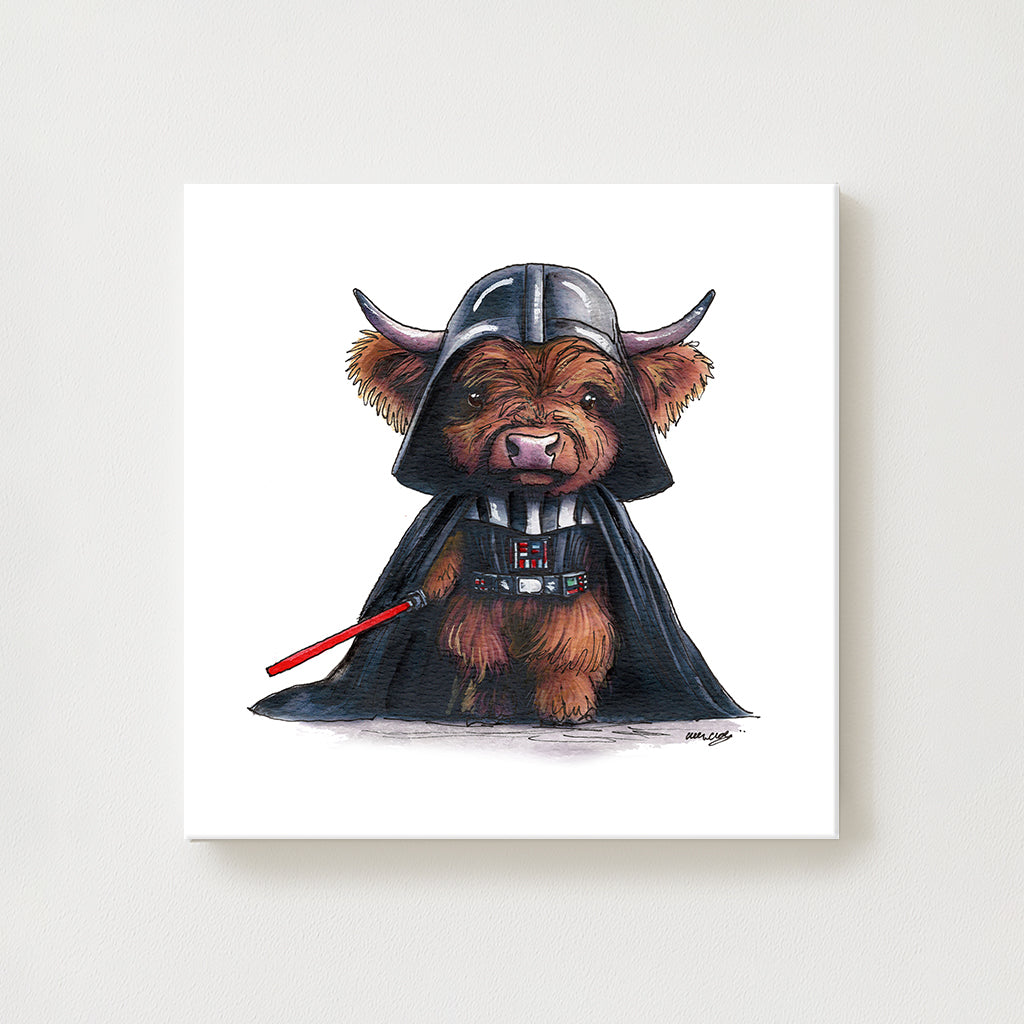 Moo Vader Canvas