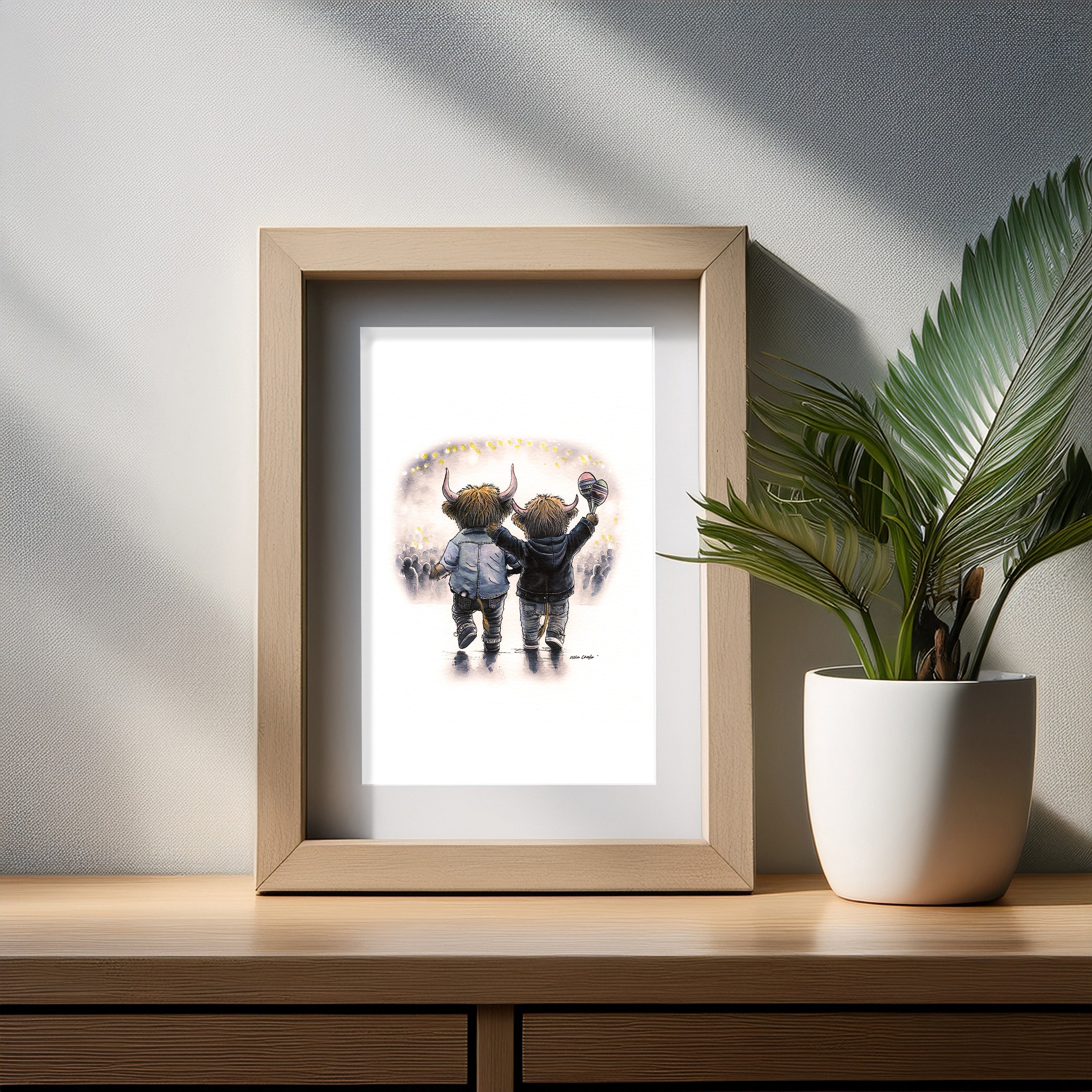 Mooasis Art Print