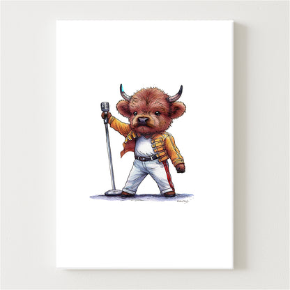 Moonificent Freddie Canvas