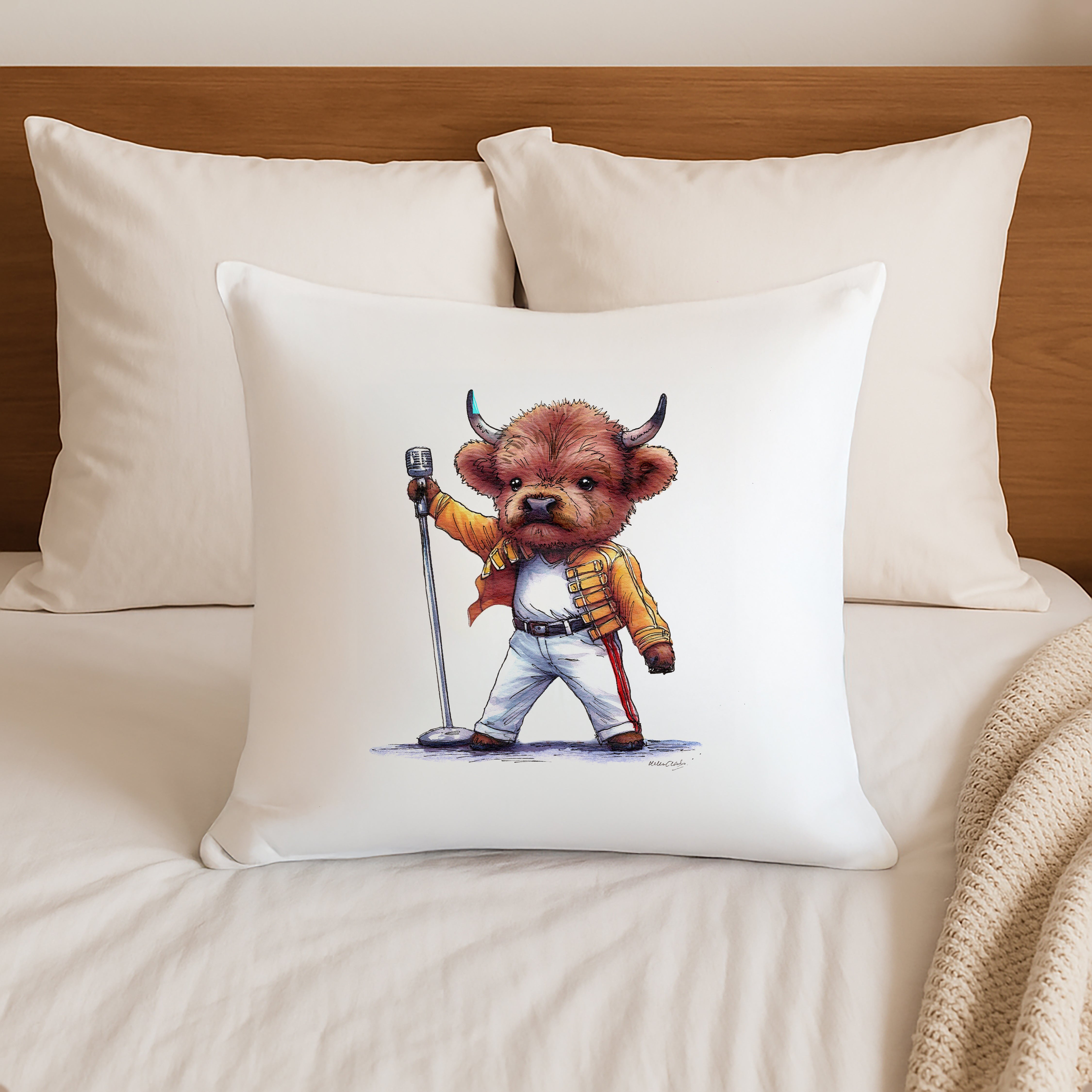 Moonificent Freddie Cushion