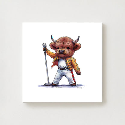 Moonificent Freddie Canvas