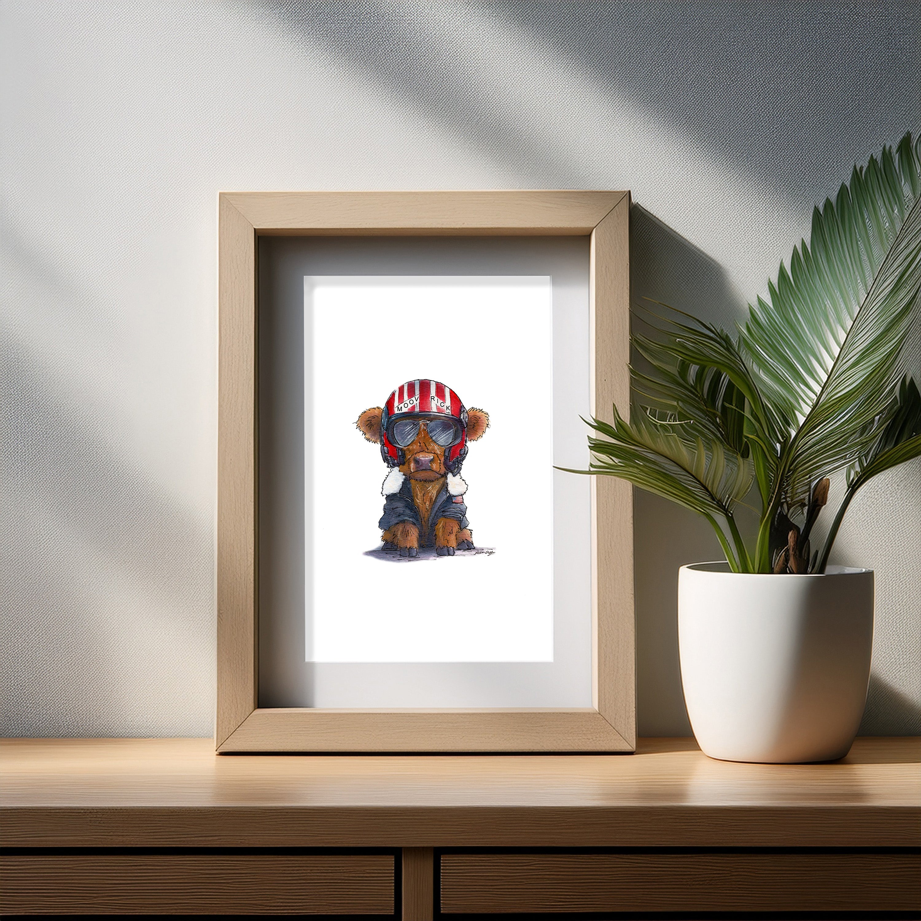 Mooverick Art Print