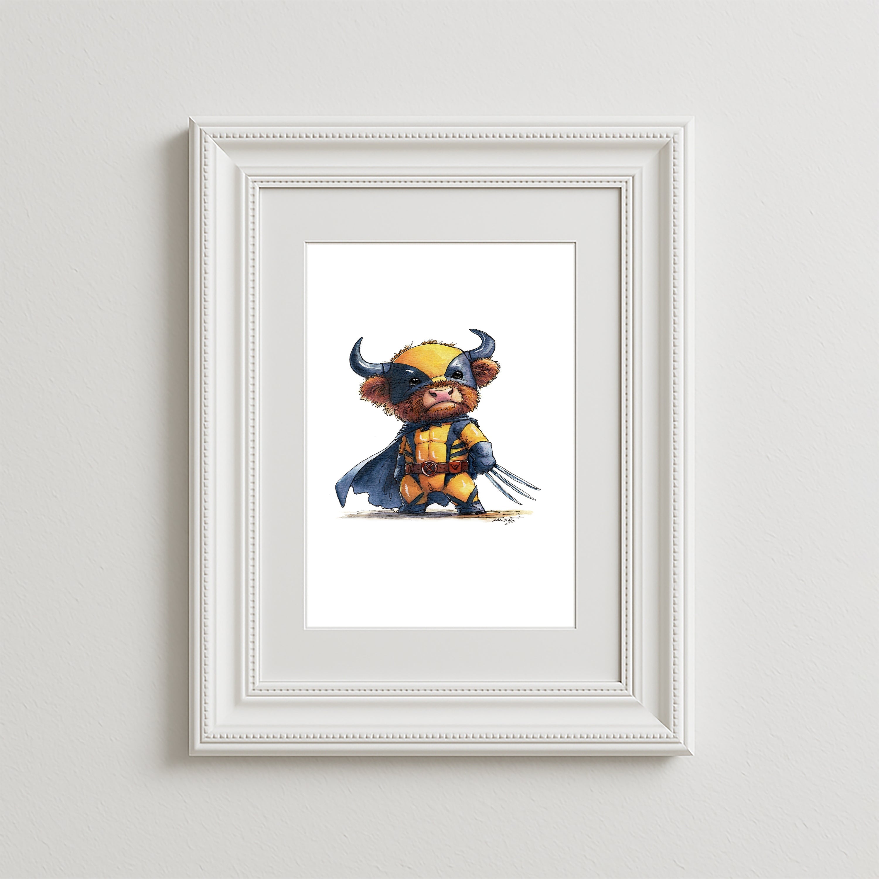 Mooverine Art Print