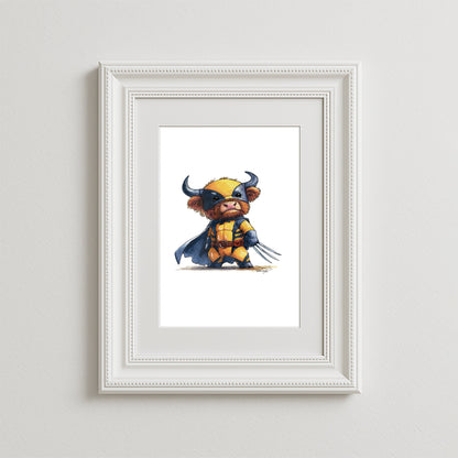 Mooverine Art Print