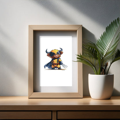 Mooverine Art Print