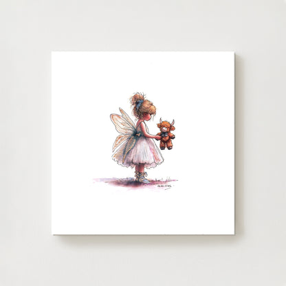 My Little Friend Fairy Canvas