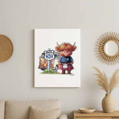 NC500 Moo Canvas