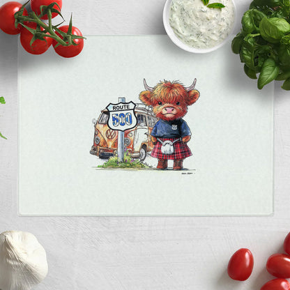 NC500 Moo Chopping Board