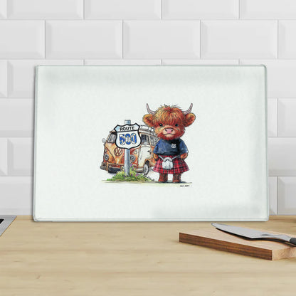 NC500 Moo Chopping Board