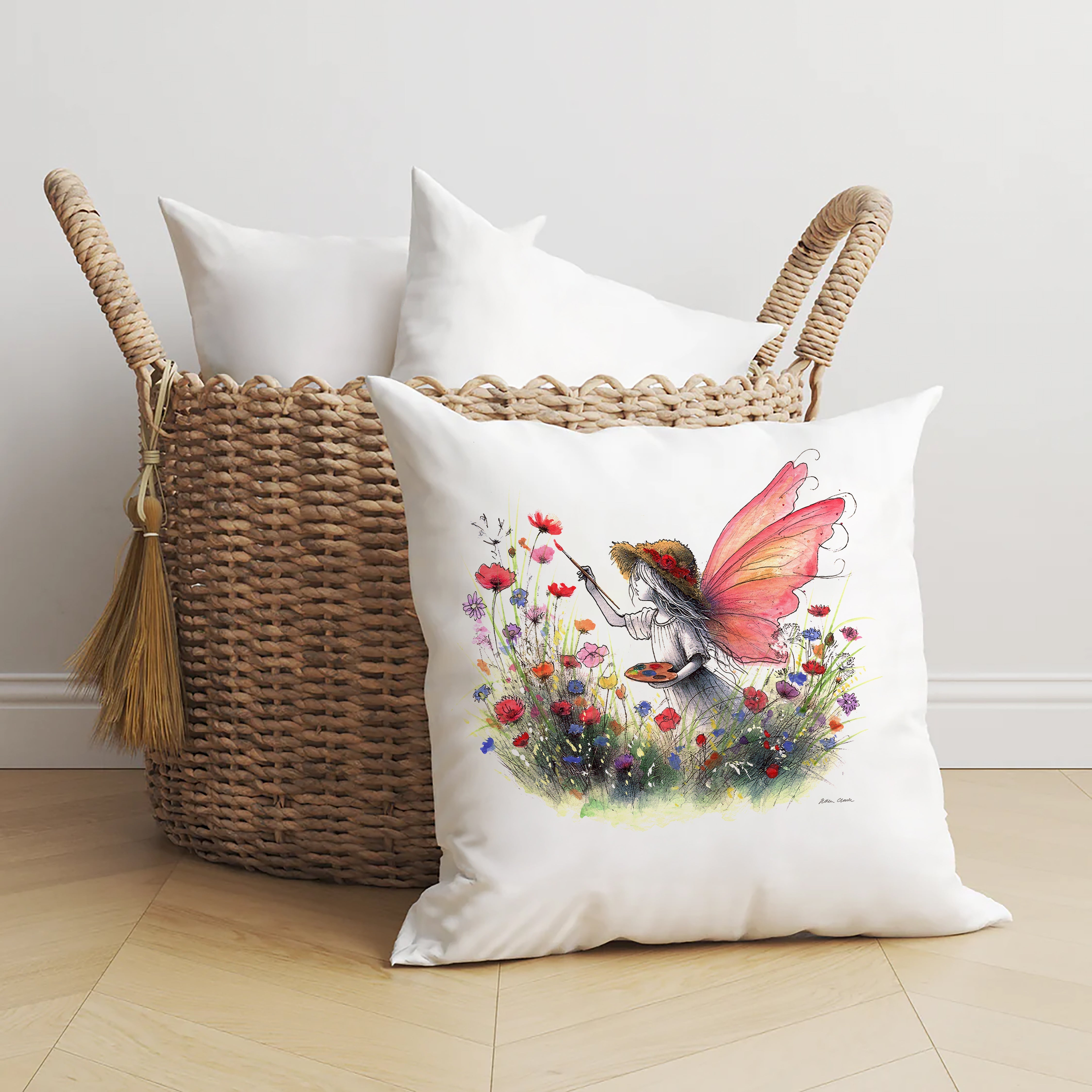 Natures Paintbox Cushion
