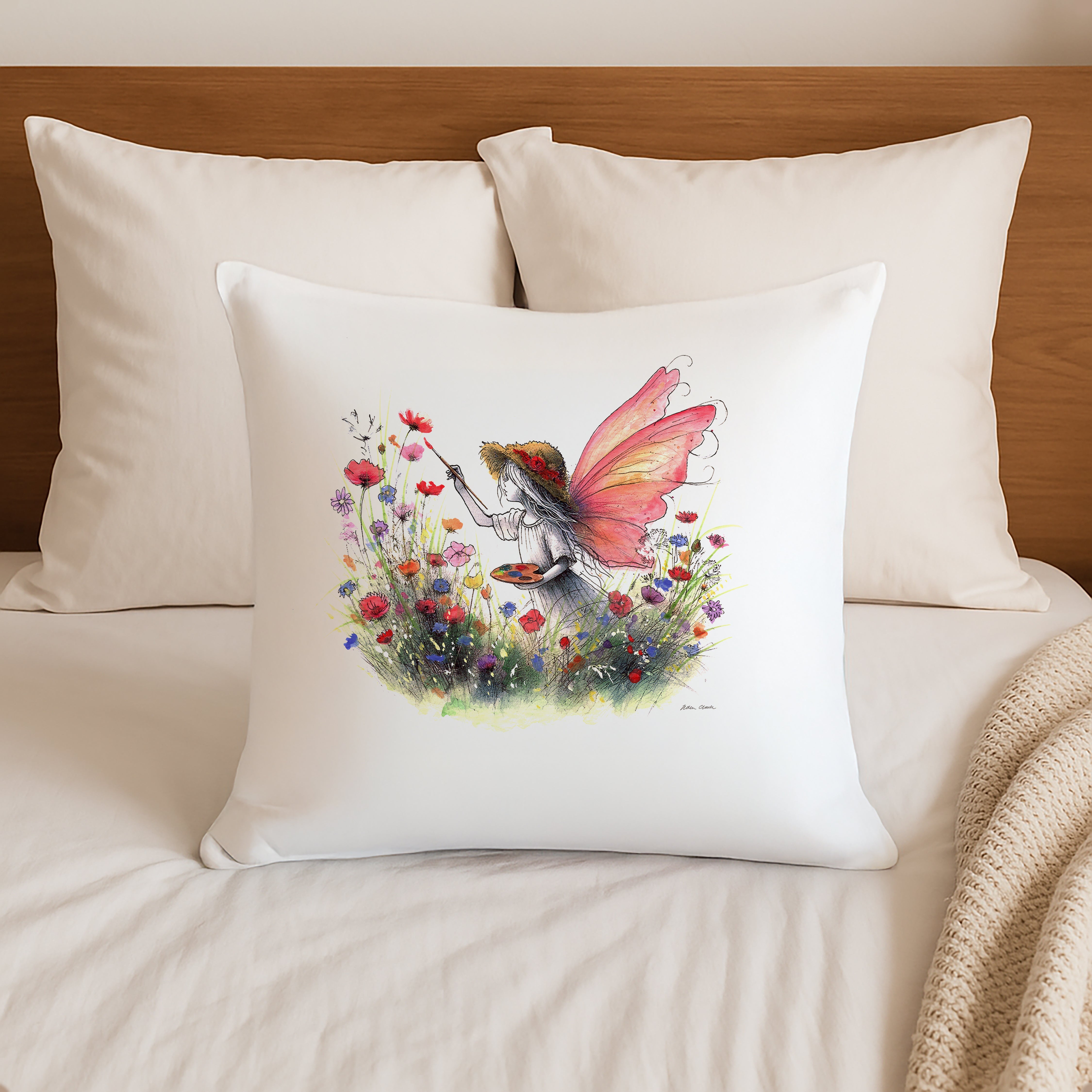Natures Paintbox Cushion